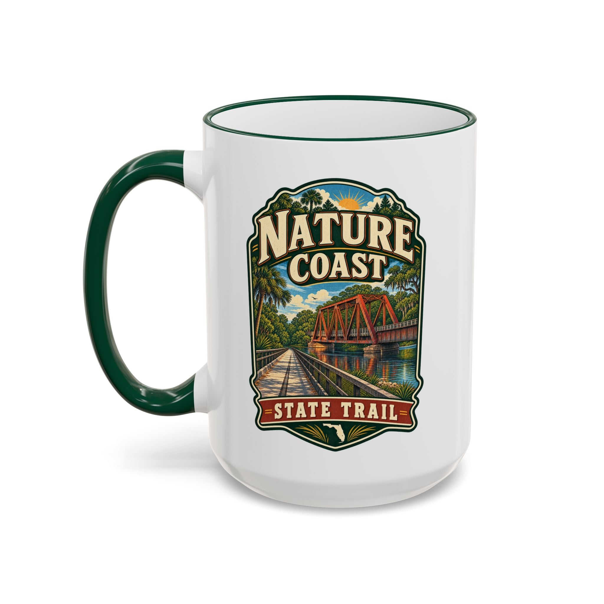 Nature Coast Trail Accent Rim & Handle 11oz/15oz