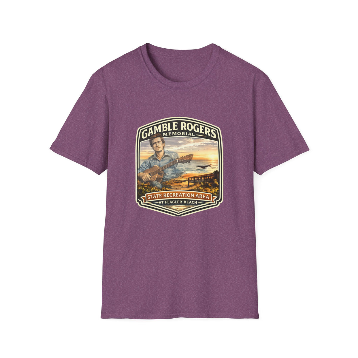 Gamble Rogers — Retro Tee