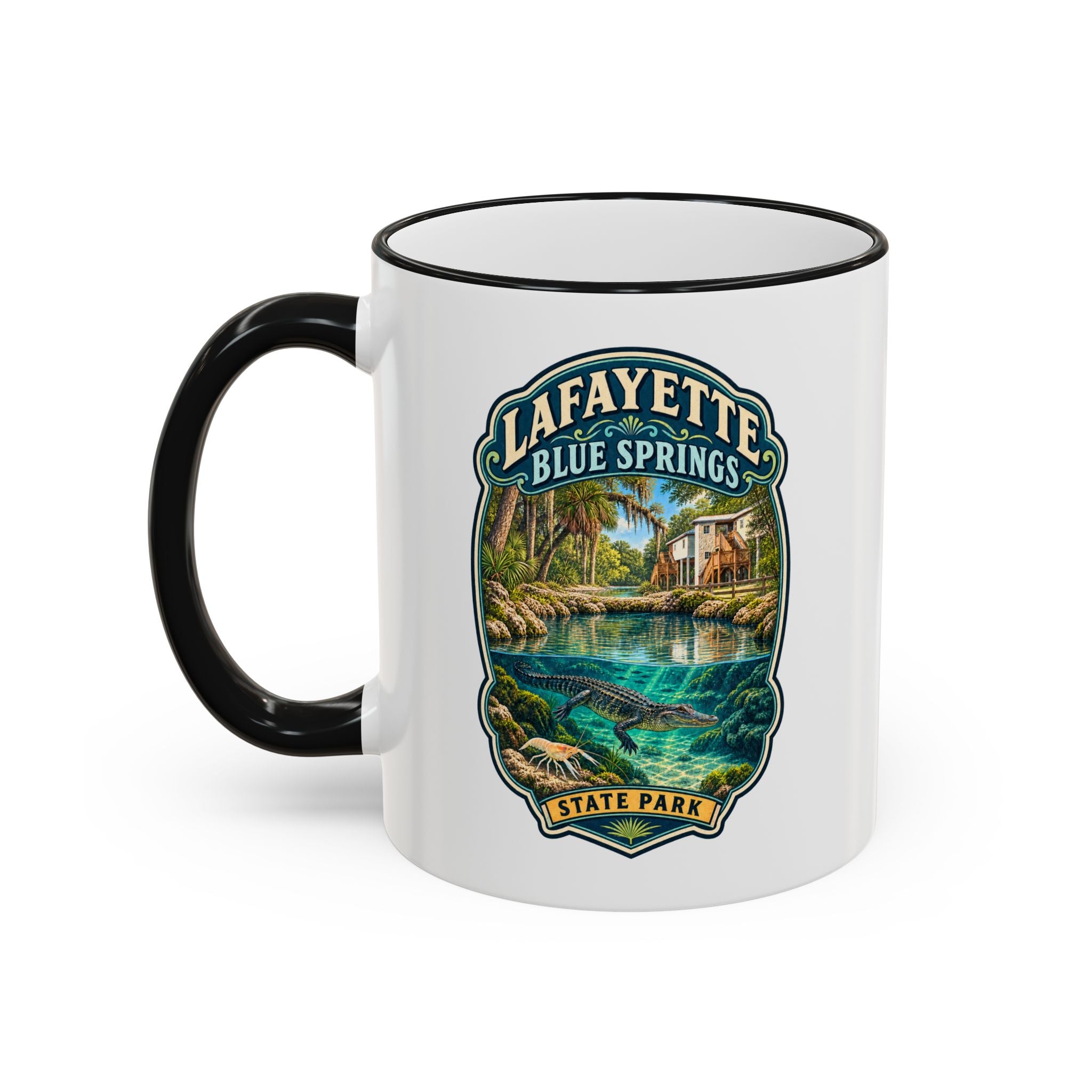 Lafayette Blue Springs Accent Rim & Handle 11oz/15oz