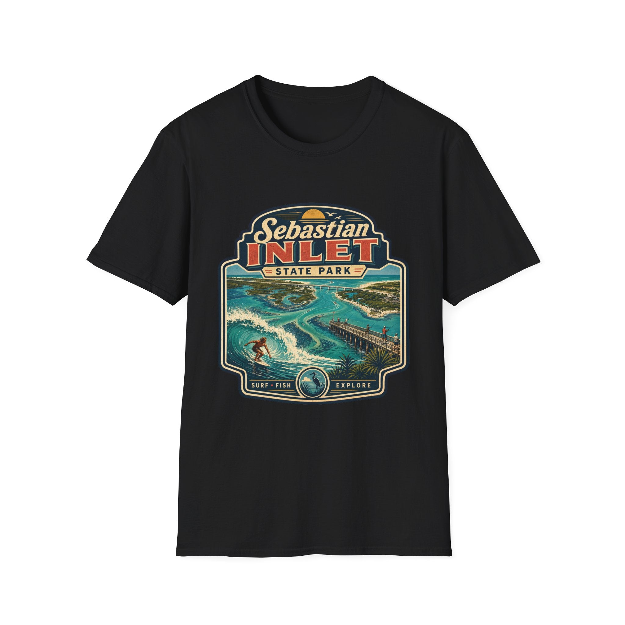 Sebastian Inlet - Retro Tee