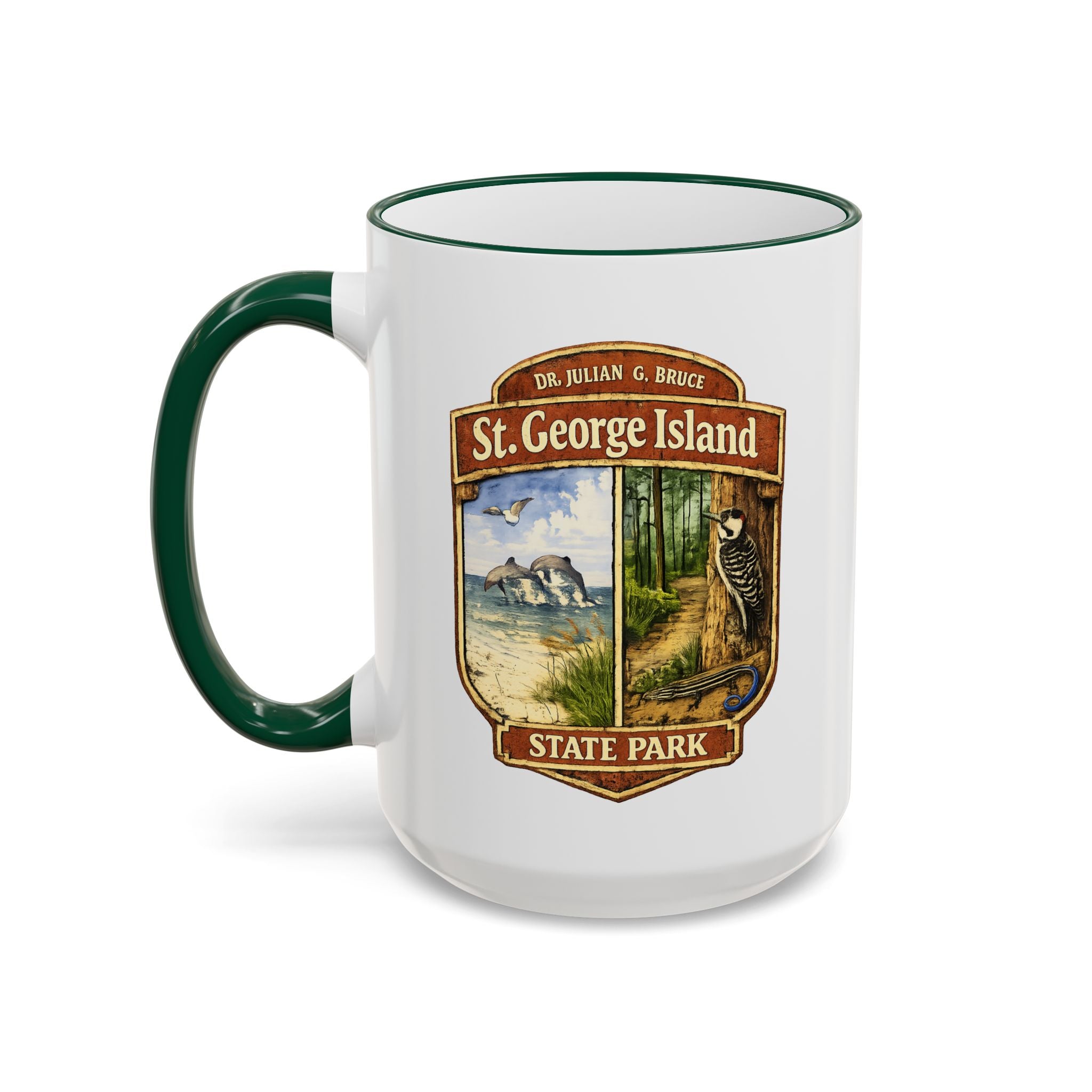 St. George Island Accent Rim & Handle 11oz/15oz