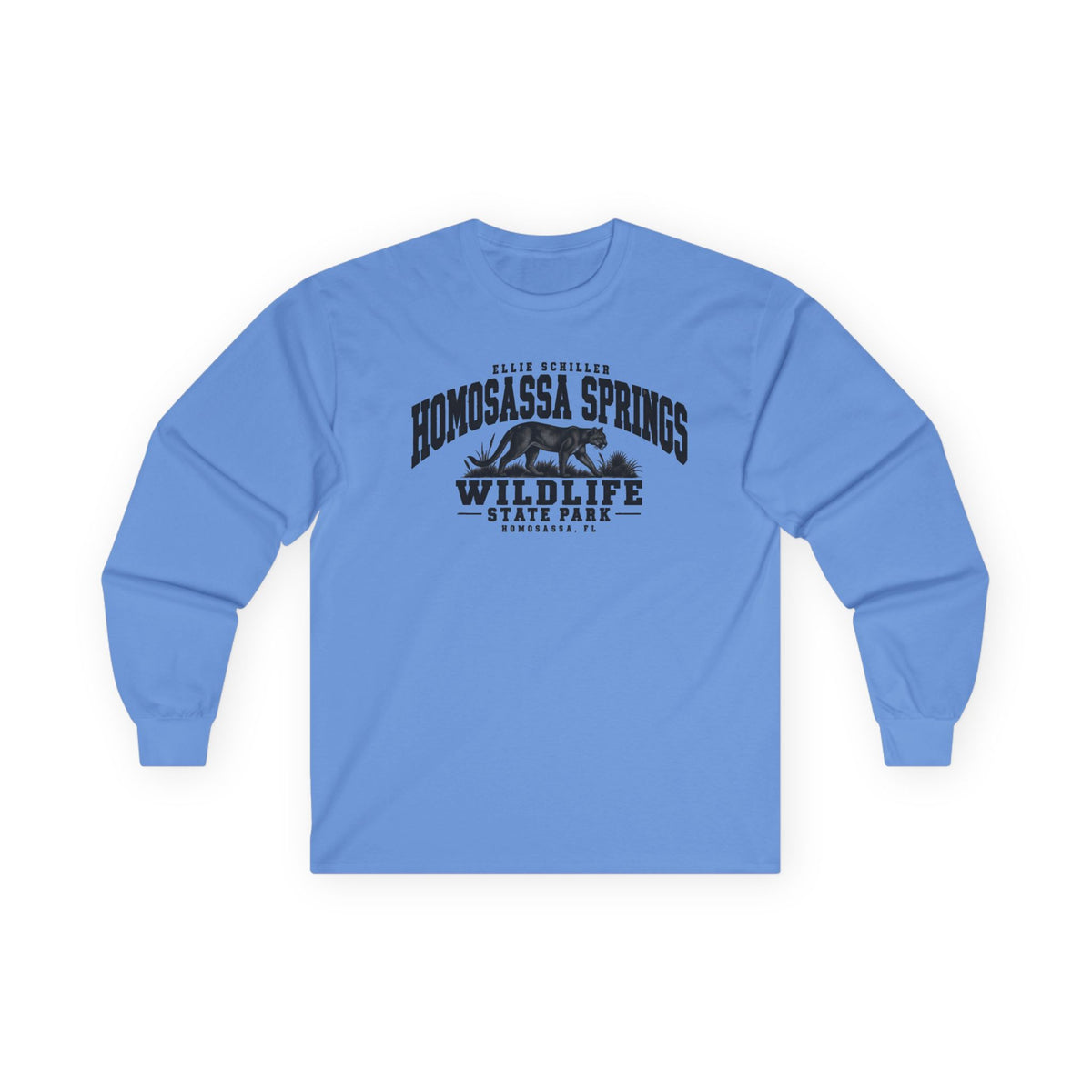 Homosassa Springs Wildlife State Park Logo- Long Sleeve Tee