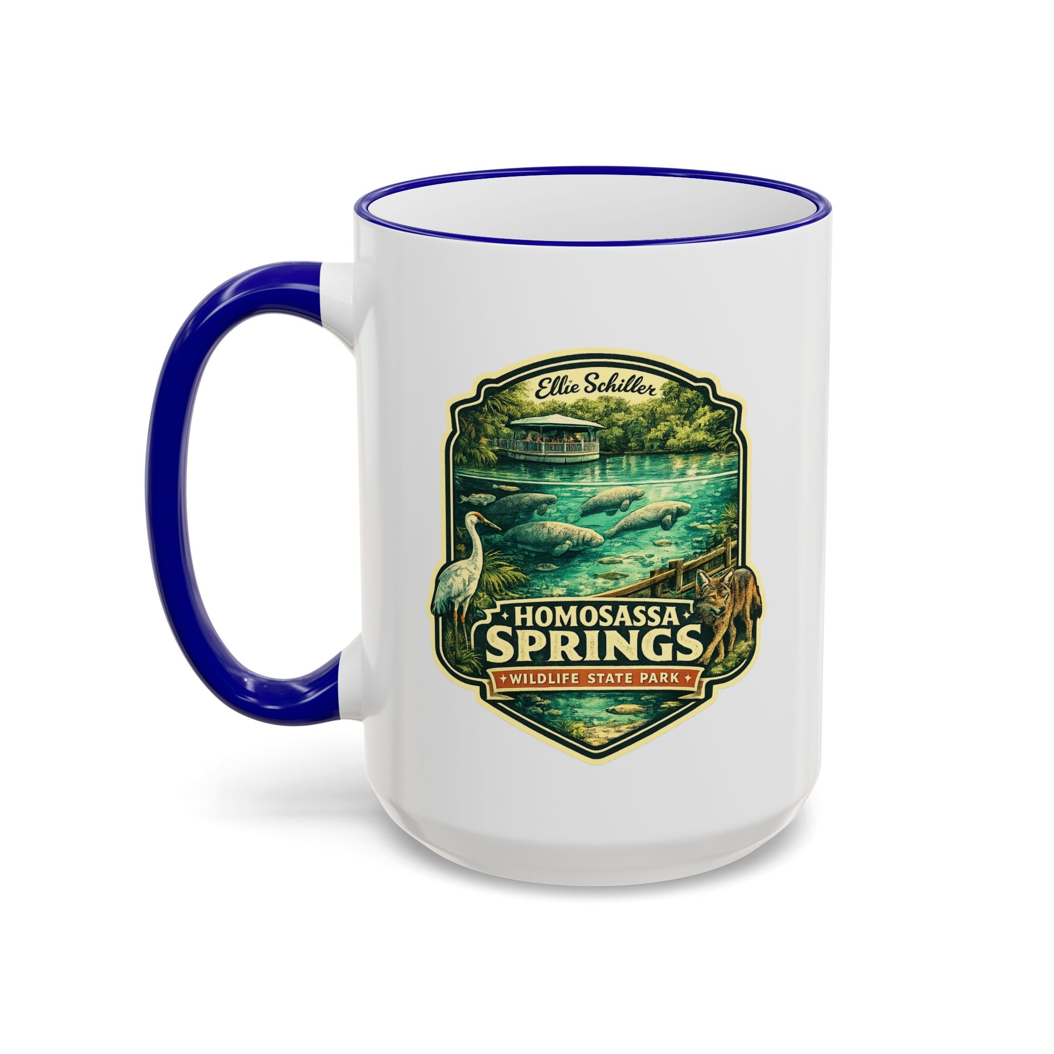Homosassa Springs Accent Rim & Handle 11oz/15oz