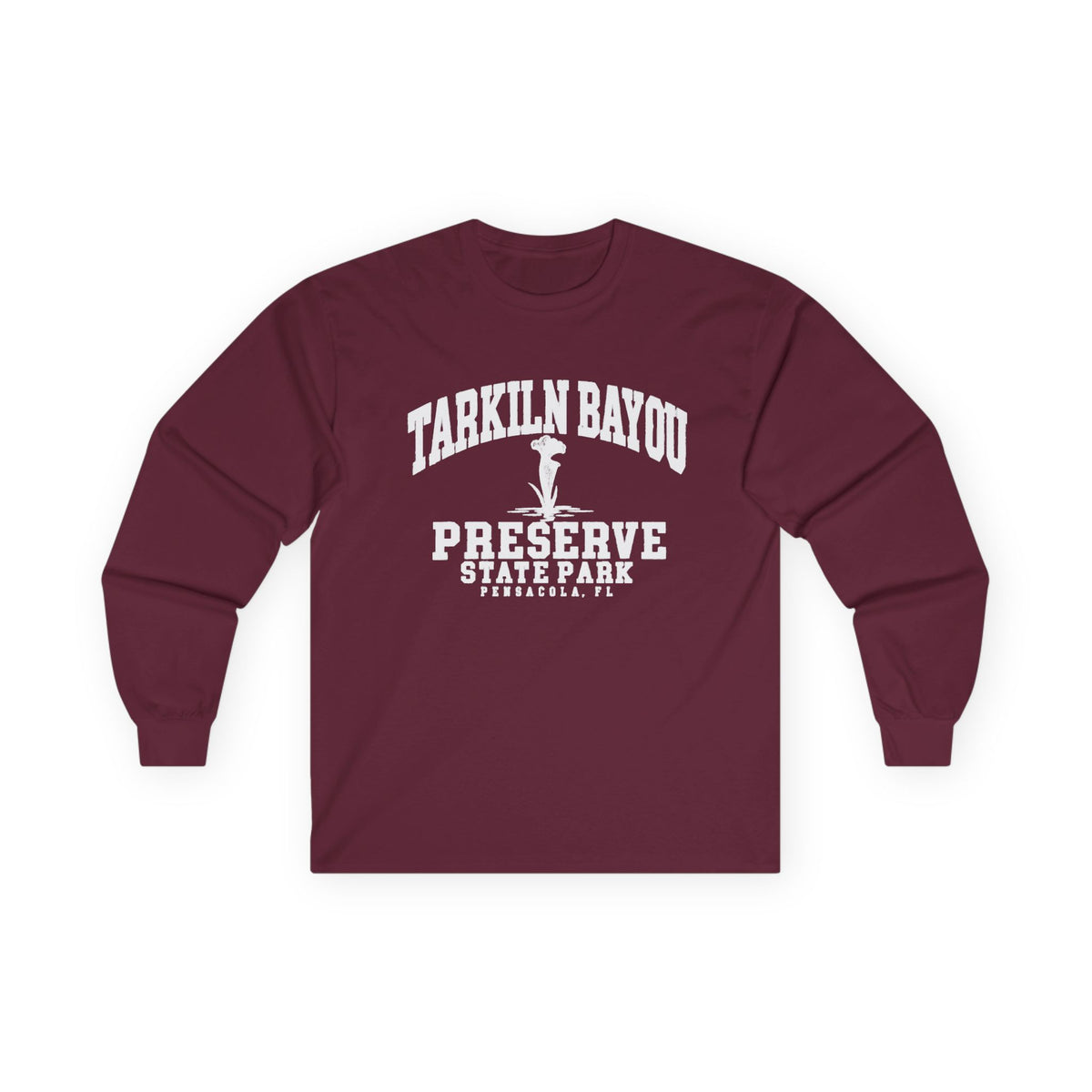 Tarkiln Bayou Preserve State Park Logo- Long Sleeve Tee