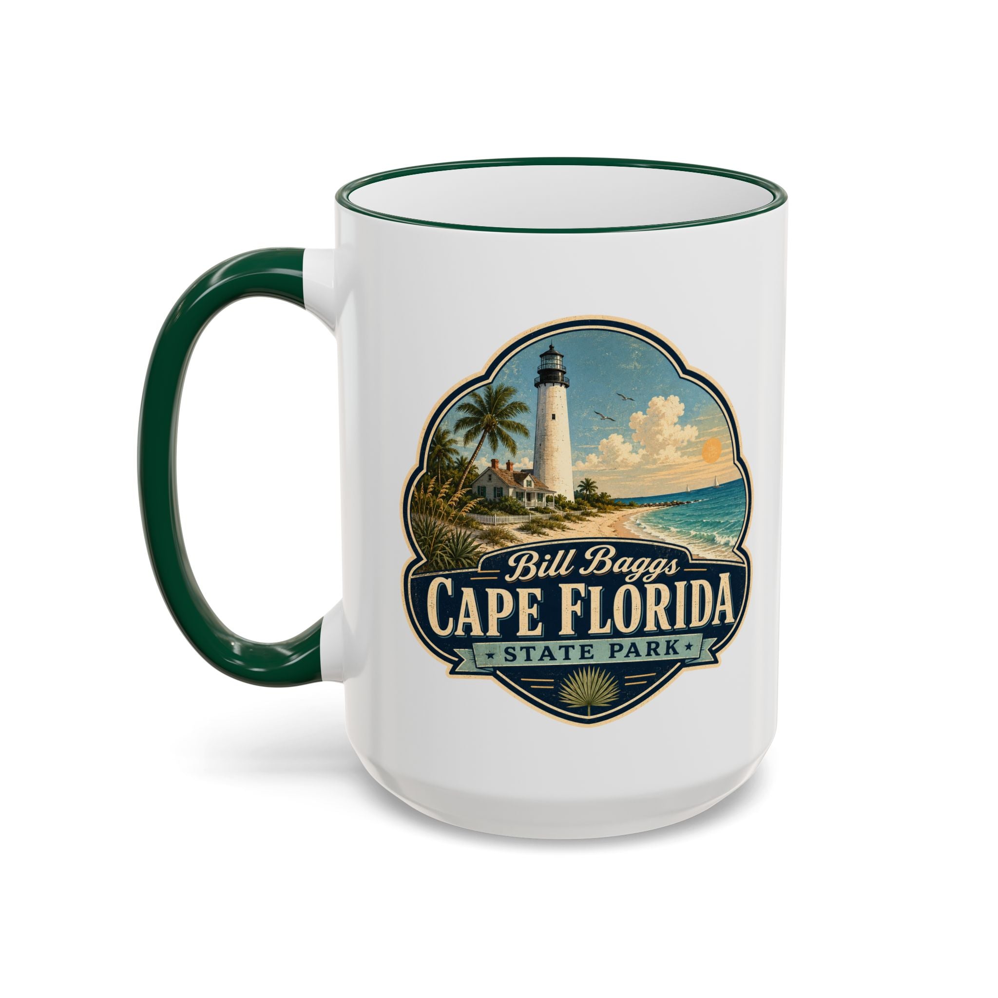 Bill Baggs Cape Florida Accent Rim & Handle 11oz/15oz