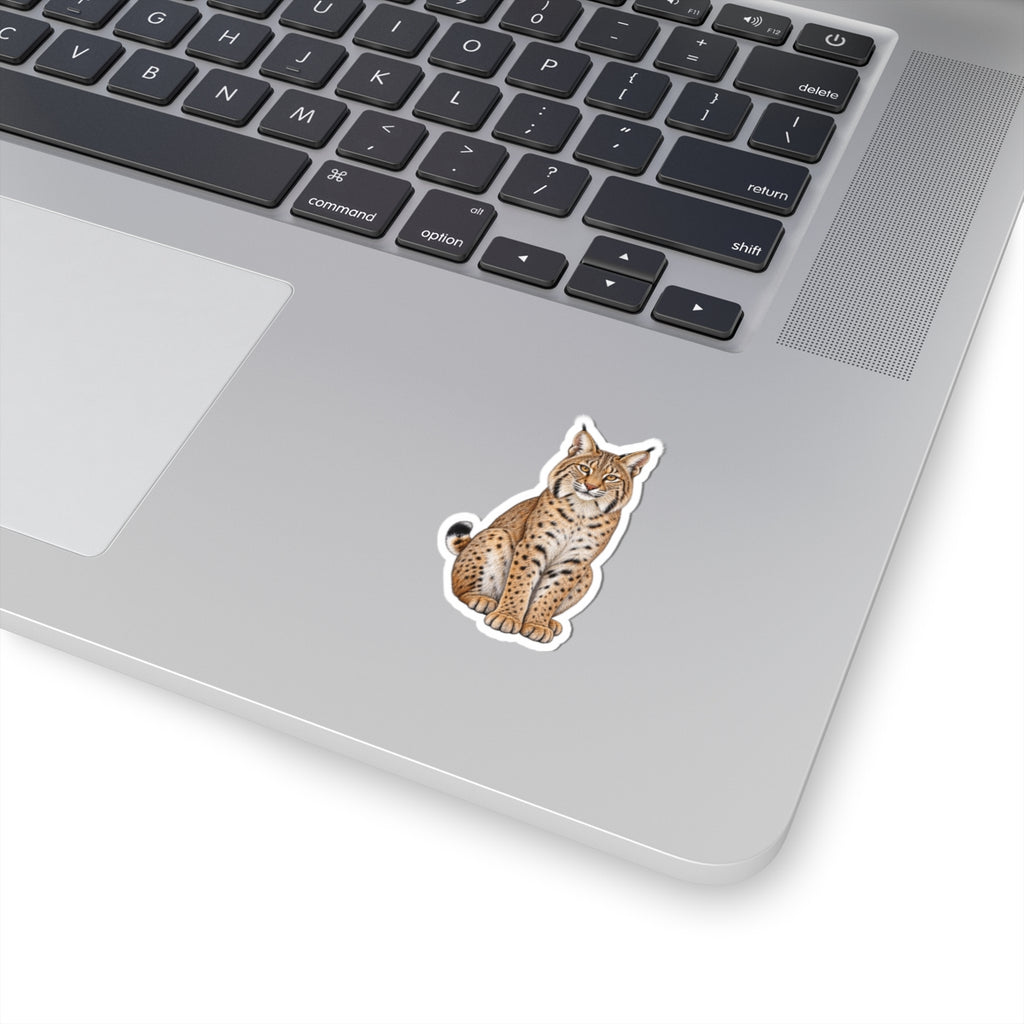 Bobcat Kiss-Cut Sticker — Realistic Decal