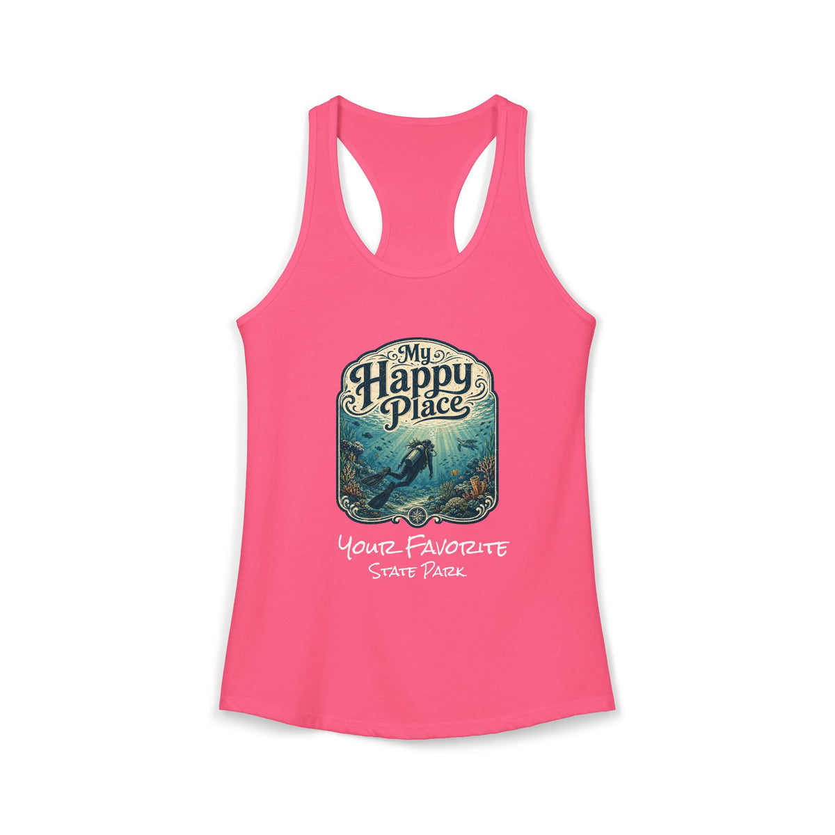 CUSTOMIZABLE Ocean Racerback Tank