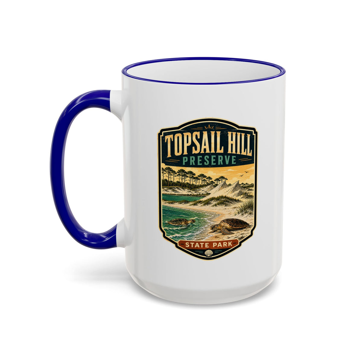 Topsail Hill — Accent Rim & Handle 11oz/15oz