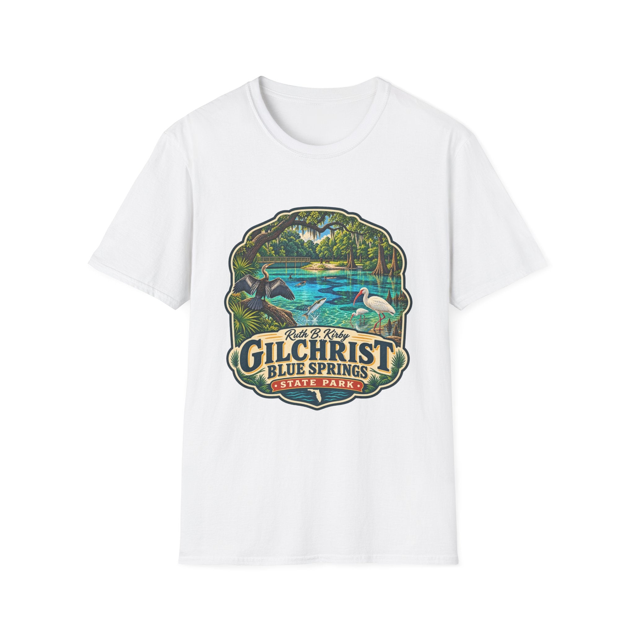 Gilchrist Blue Springs- Retro Tee