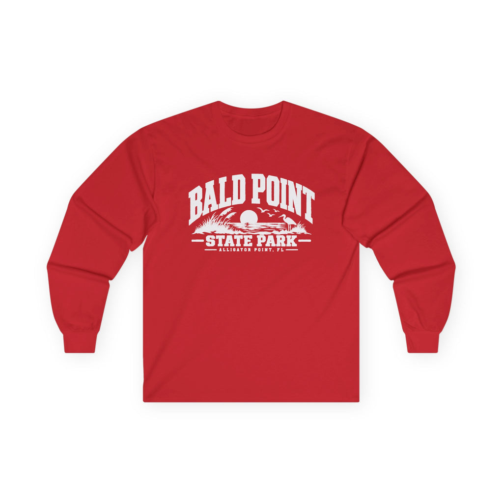 Bald Point Florida Wetland Emblem- Long Sleeve Tee