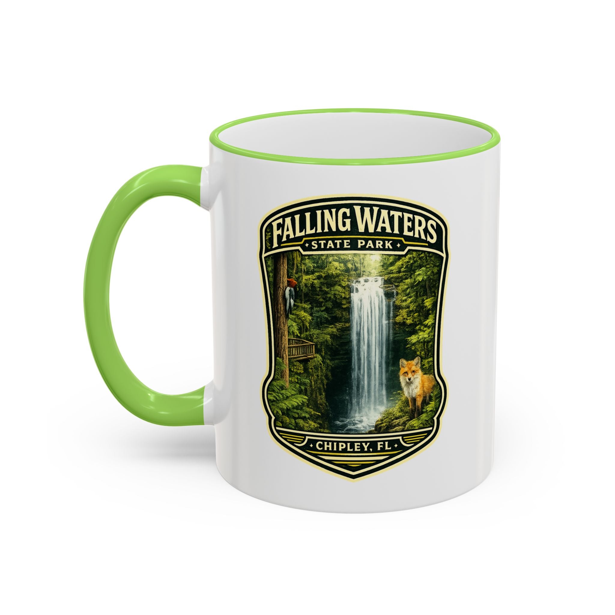 Falling Waters Accent Rim & Handle 11oz/15oz