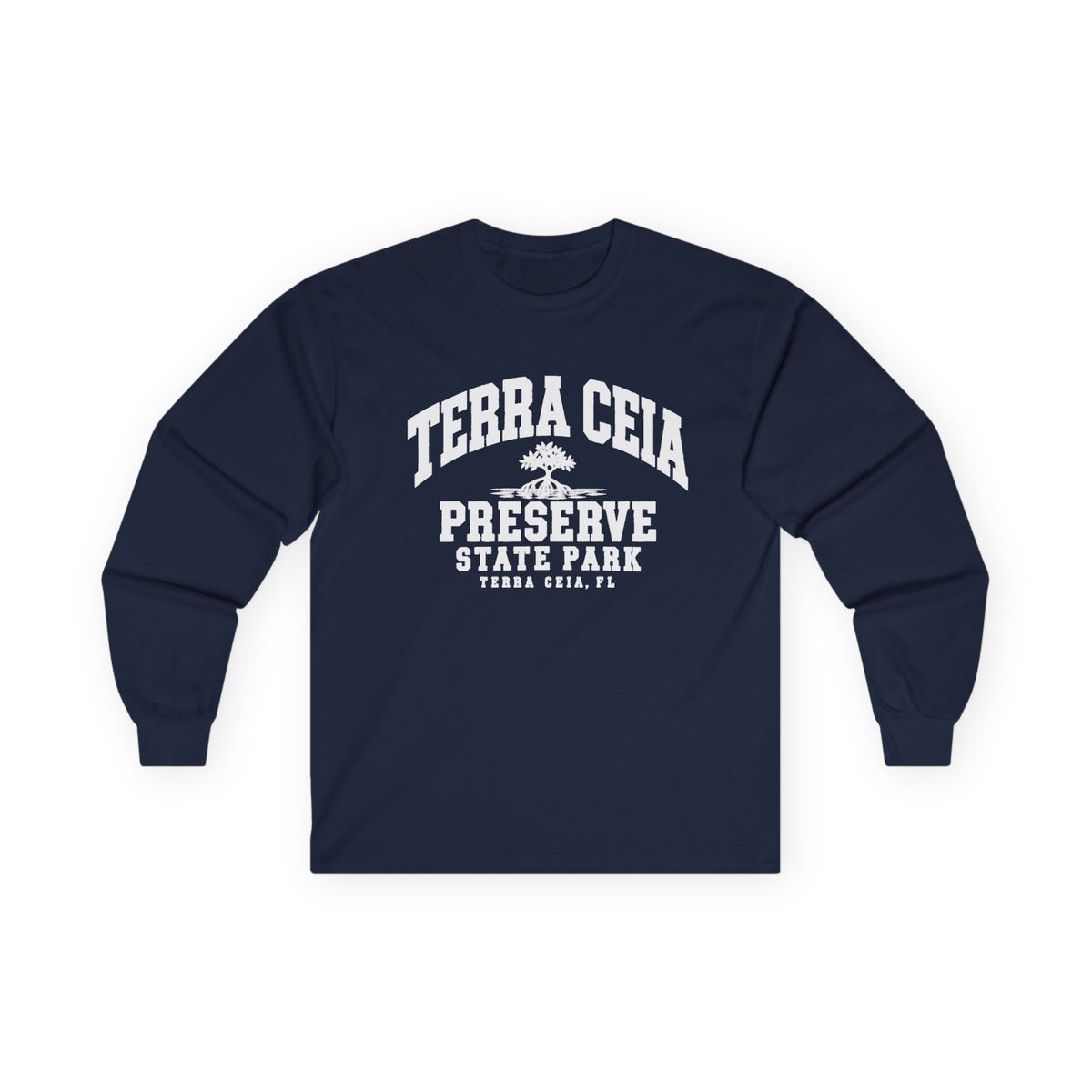 Terra Ceia Preserve State Park Logo- Long Sleeve Tee