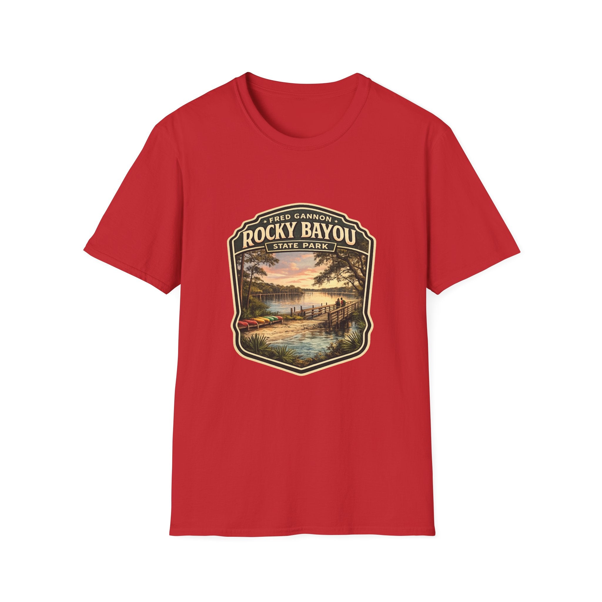 Rocky Bayou- Retro Tee