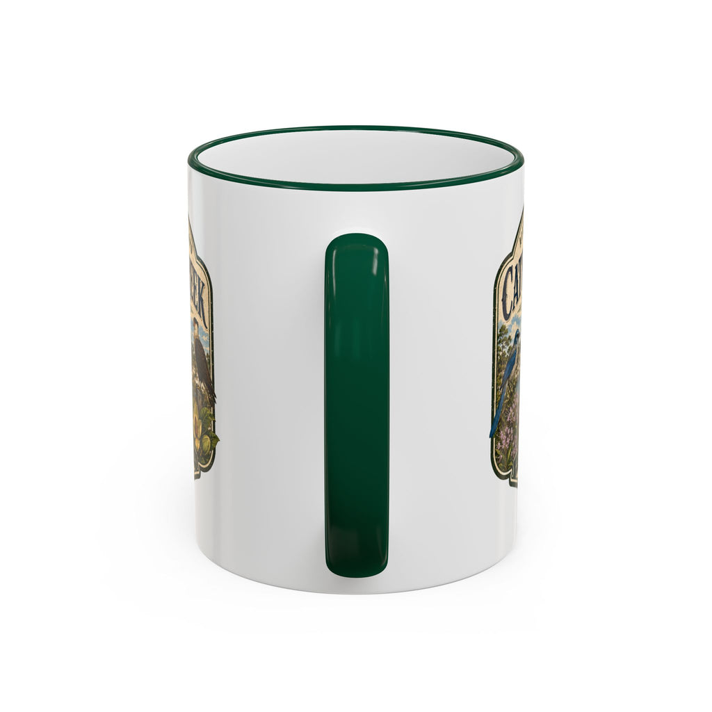 Catfish Creek Vintage Mug — Accent Rim & Handle 11oz/15oz