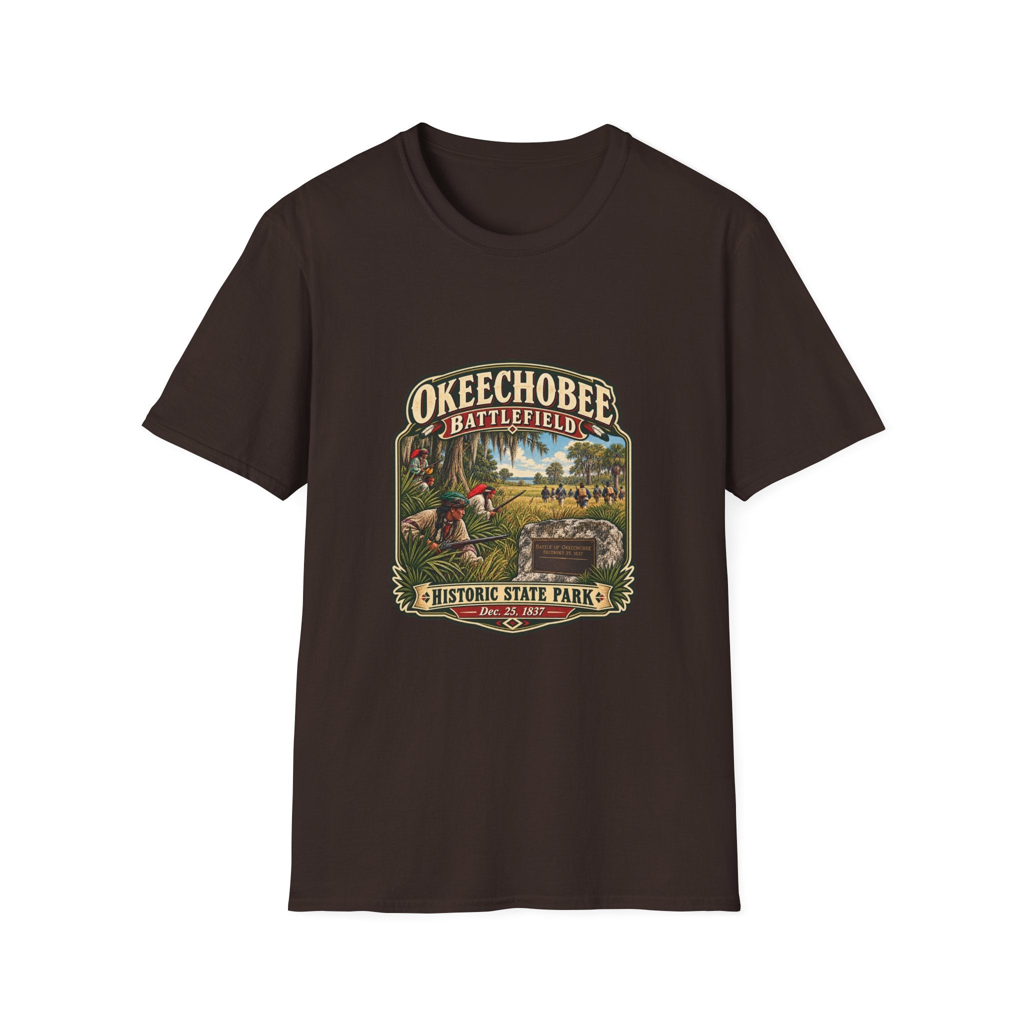 Okeechobee Battlefield- Retro Tee