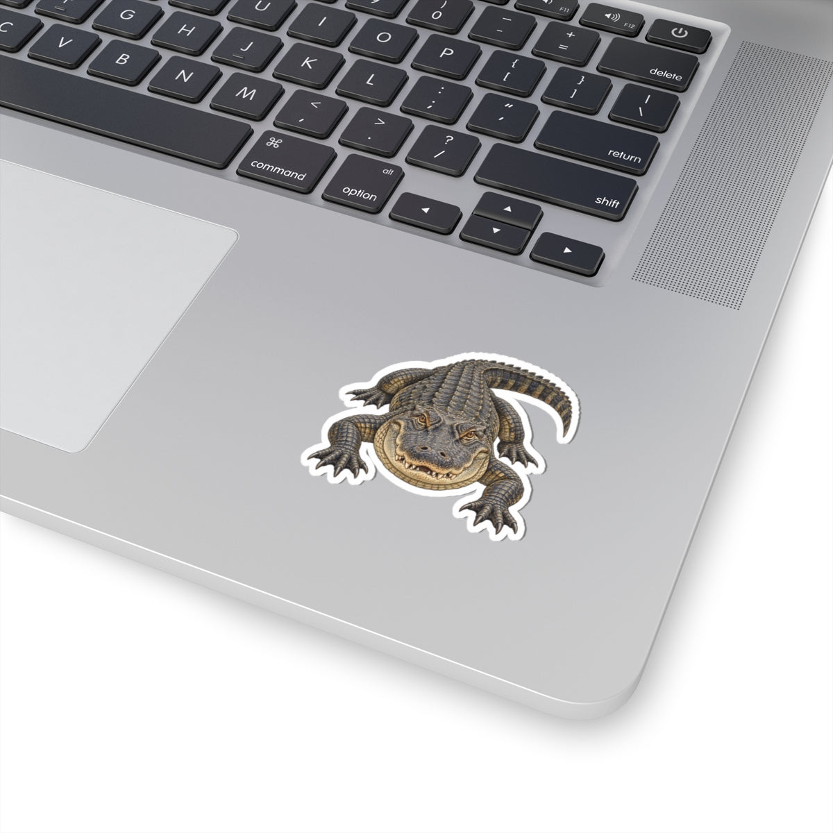 Alligator Kiss-Cut Sticker — Realistic Decal