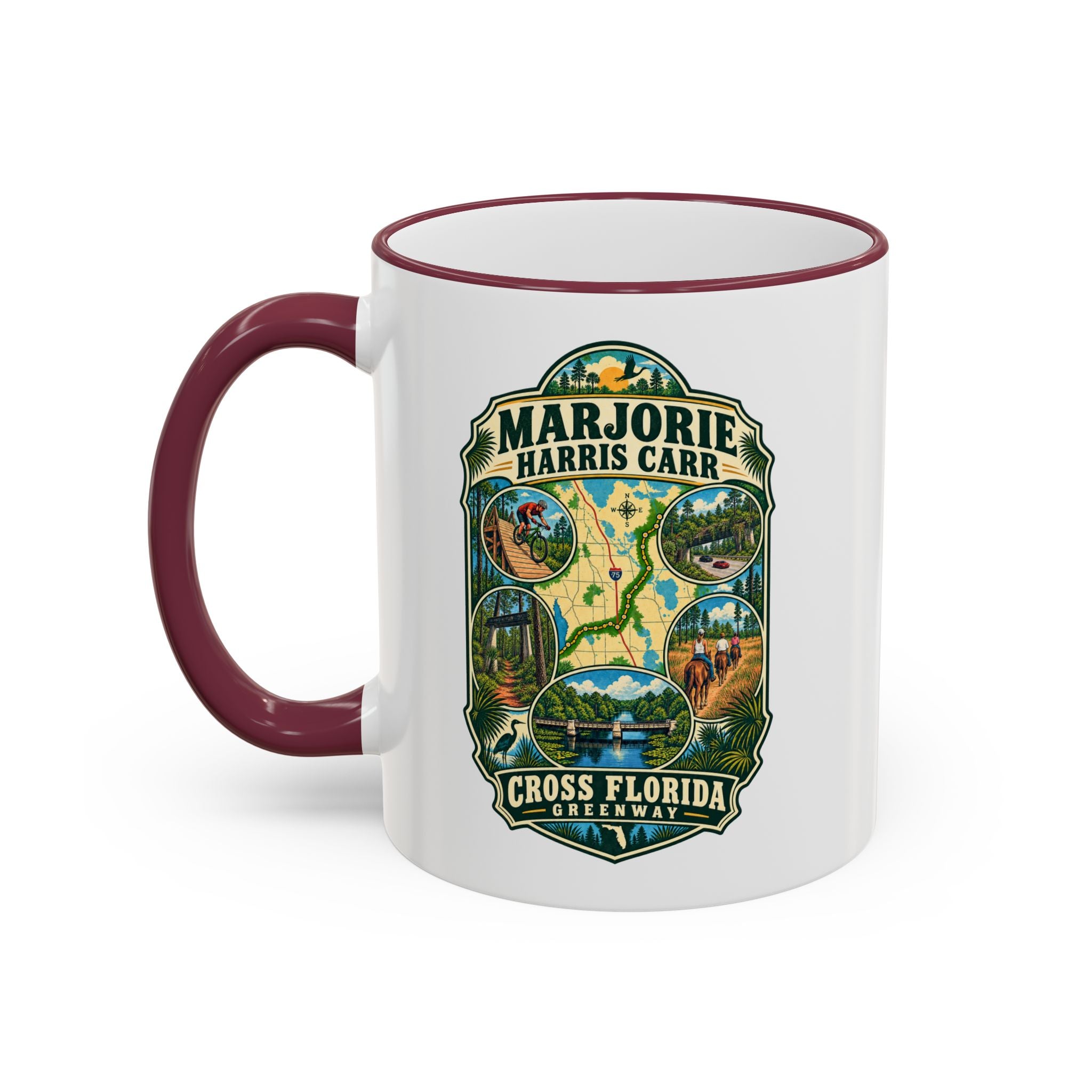 Marjorie Harris Carr Greenway Accent Rim & Handle 11oz/15oz
