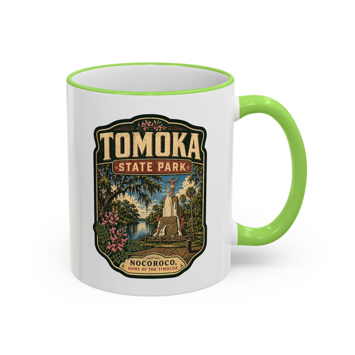 Tomoka State Park Accent Rim & Handle 11oz/15oz