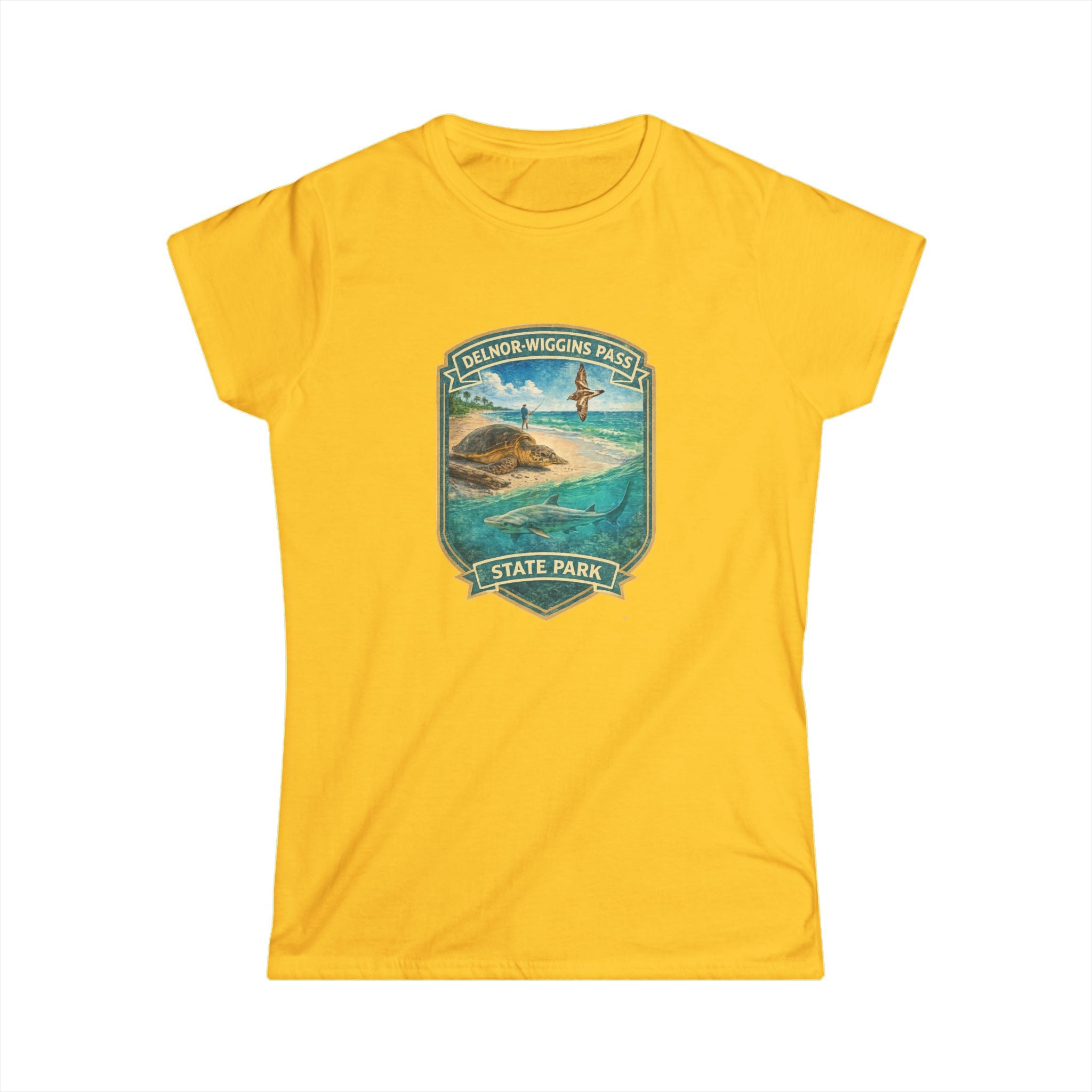 Delnor-Wiggins Pass- Vintage Tee