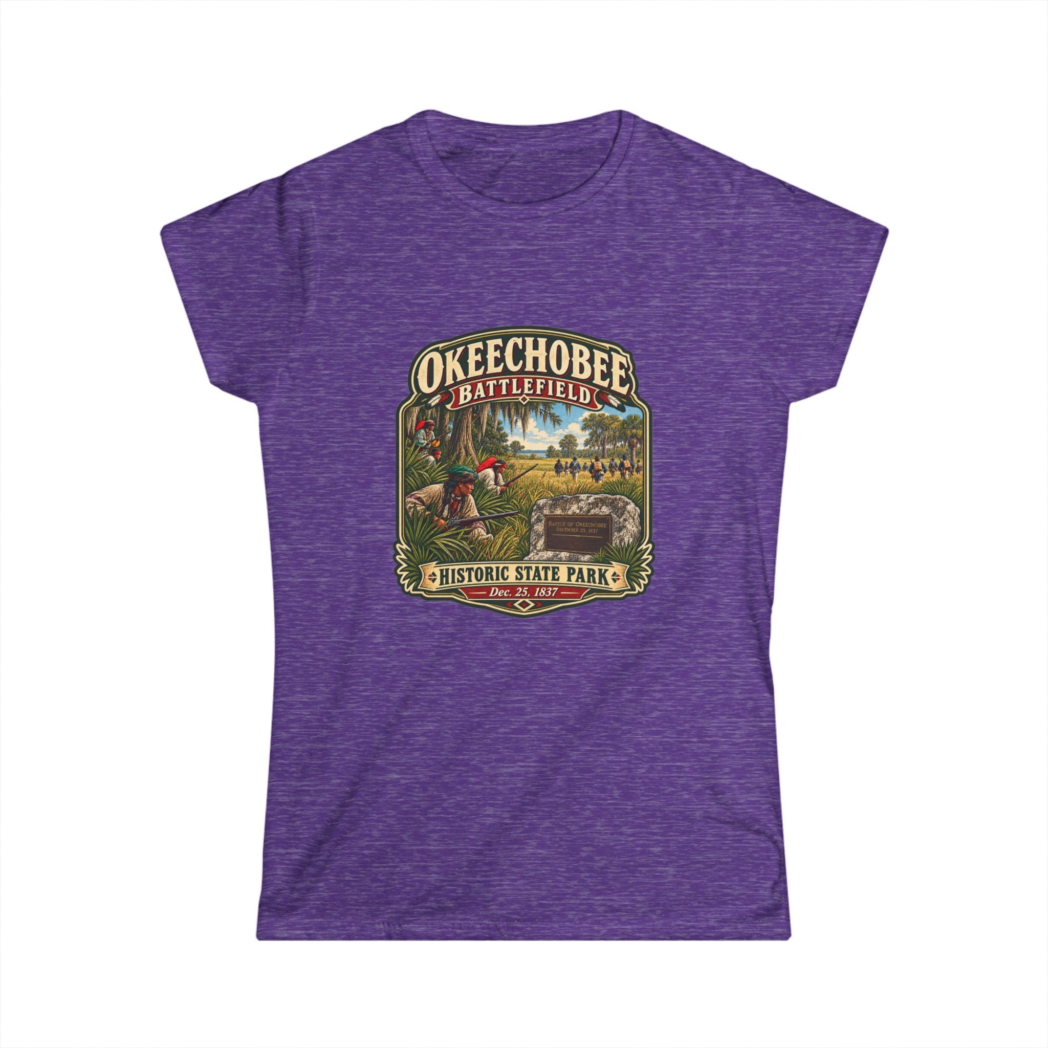 Okeechobee Battlefield- Vintage Tee