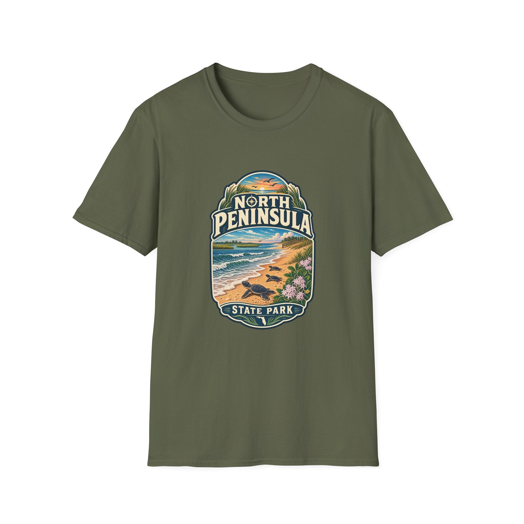 North Peninsula- Retro Tee