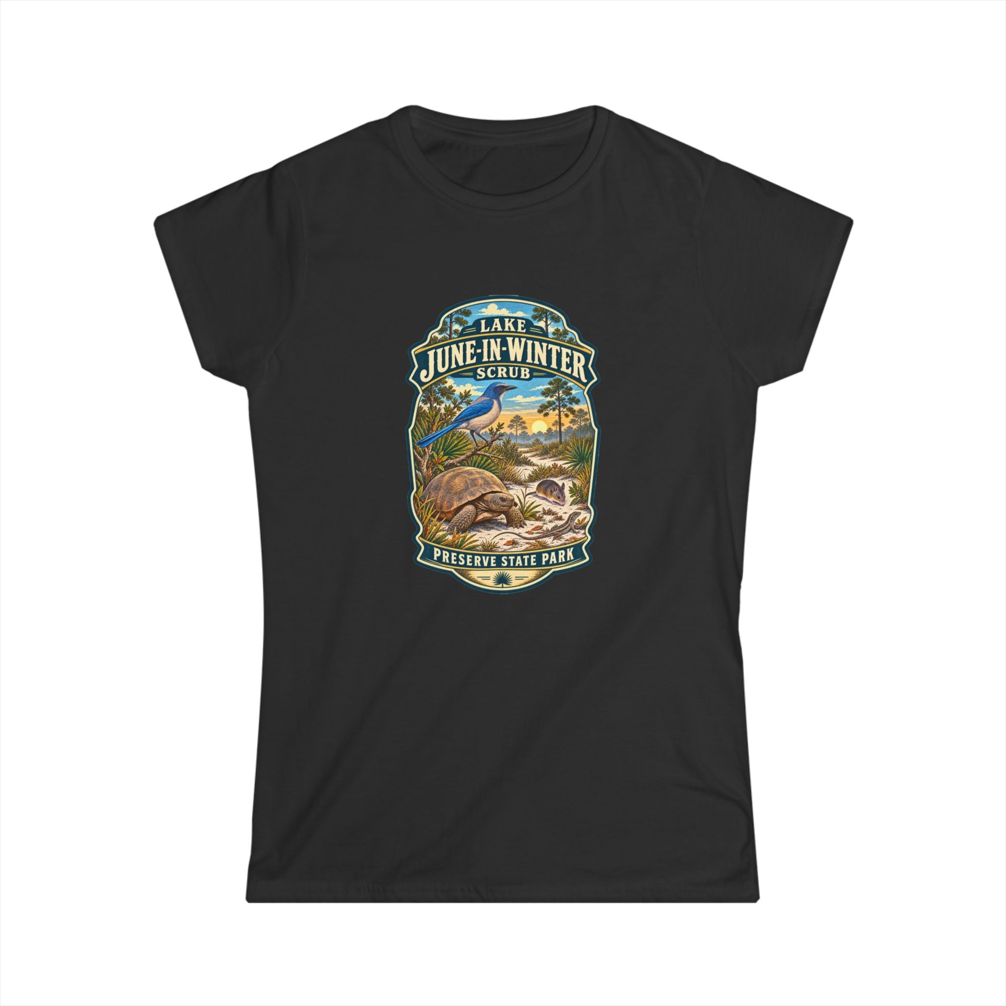 Lake June-in-Winter- Vintage Tee