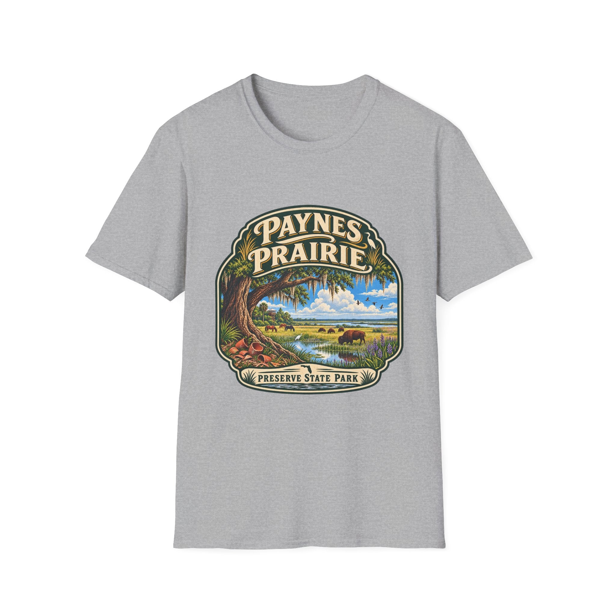 Paynes Prairie- Retro Tee