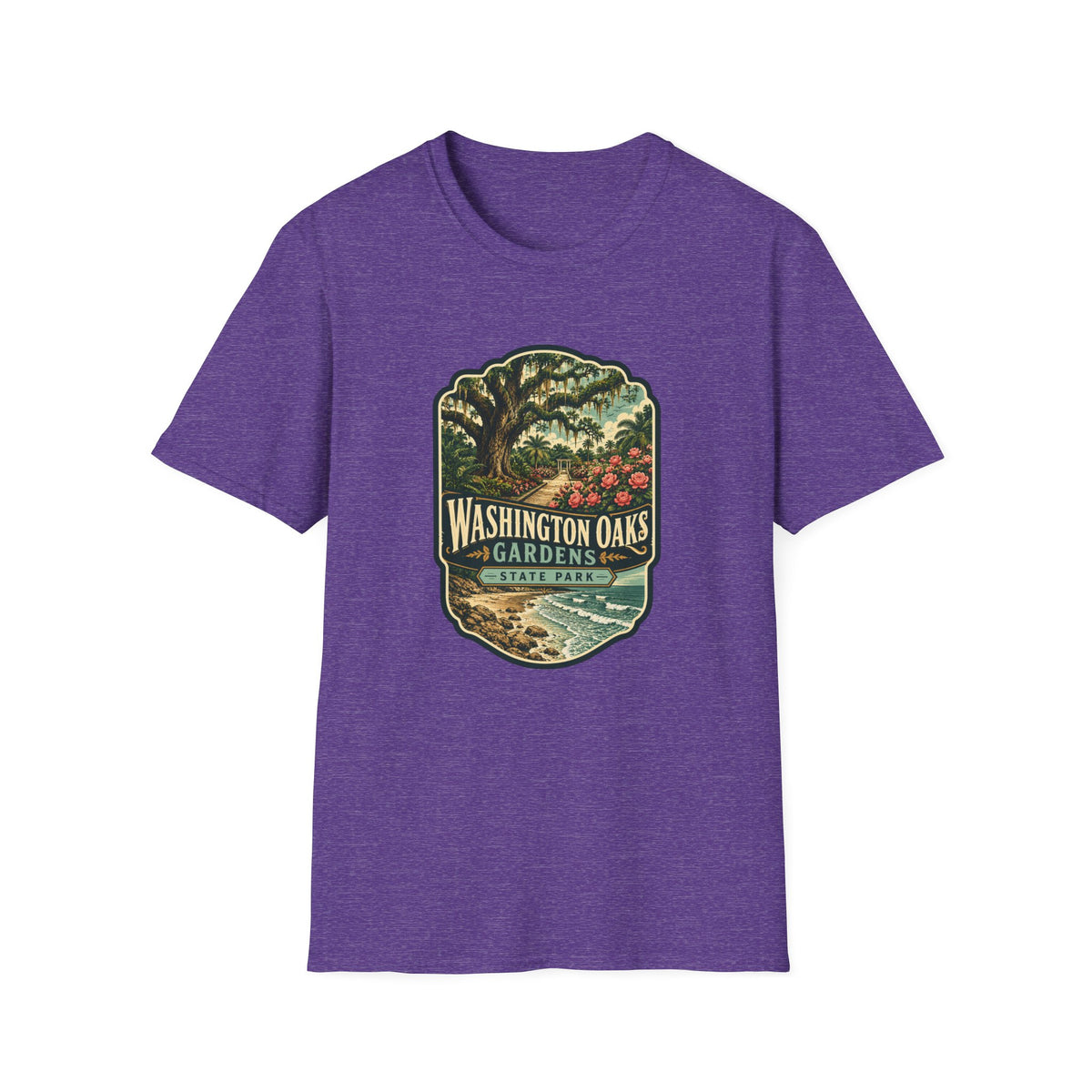 Washington Oaks — Retro Tee
