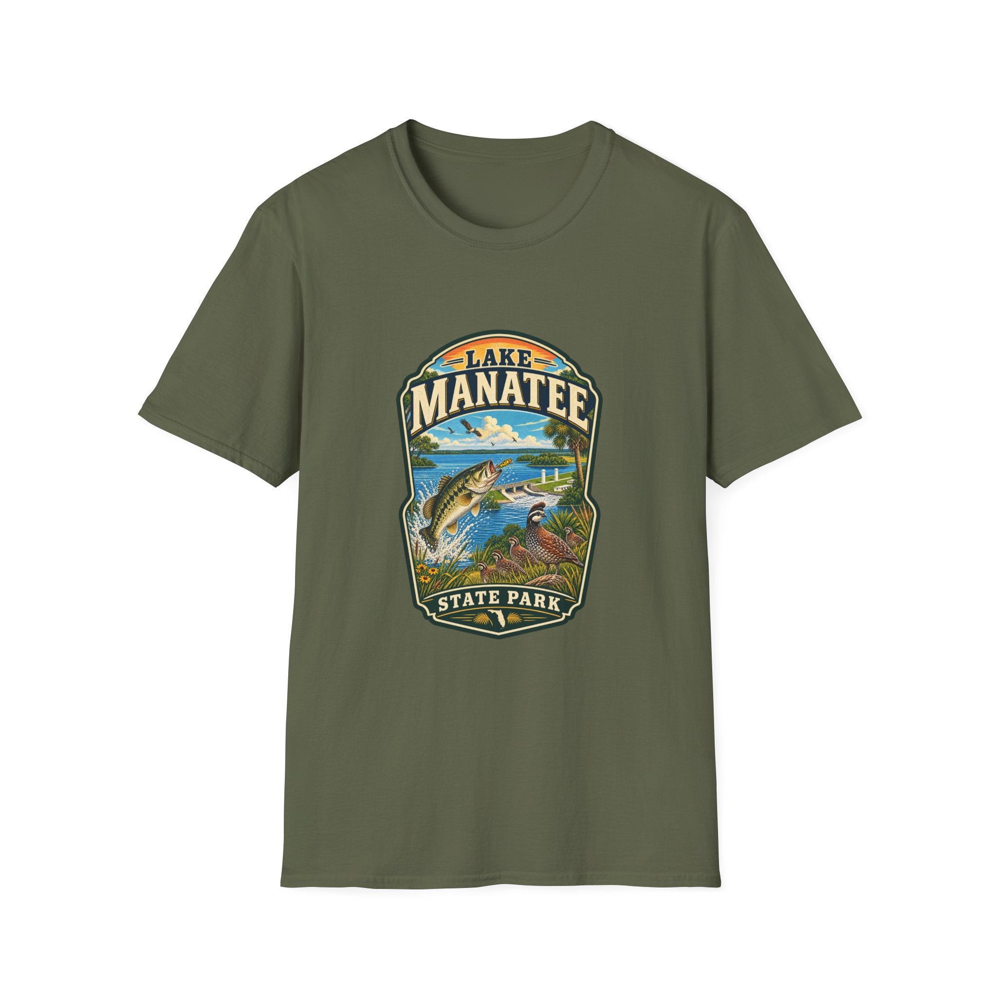 Lake Mantee- Retro Tee