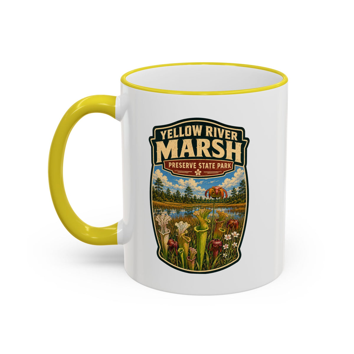 Yellow River Marsh — Accent Rim & Handle 11oz/15oz