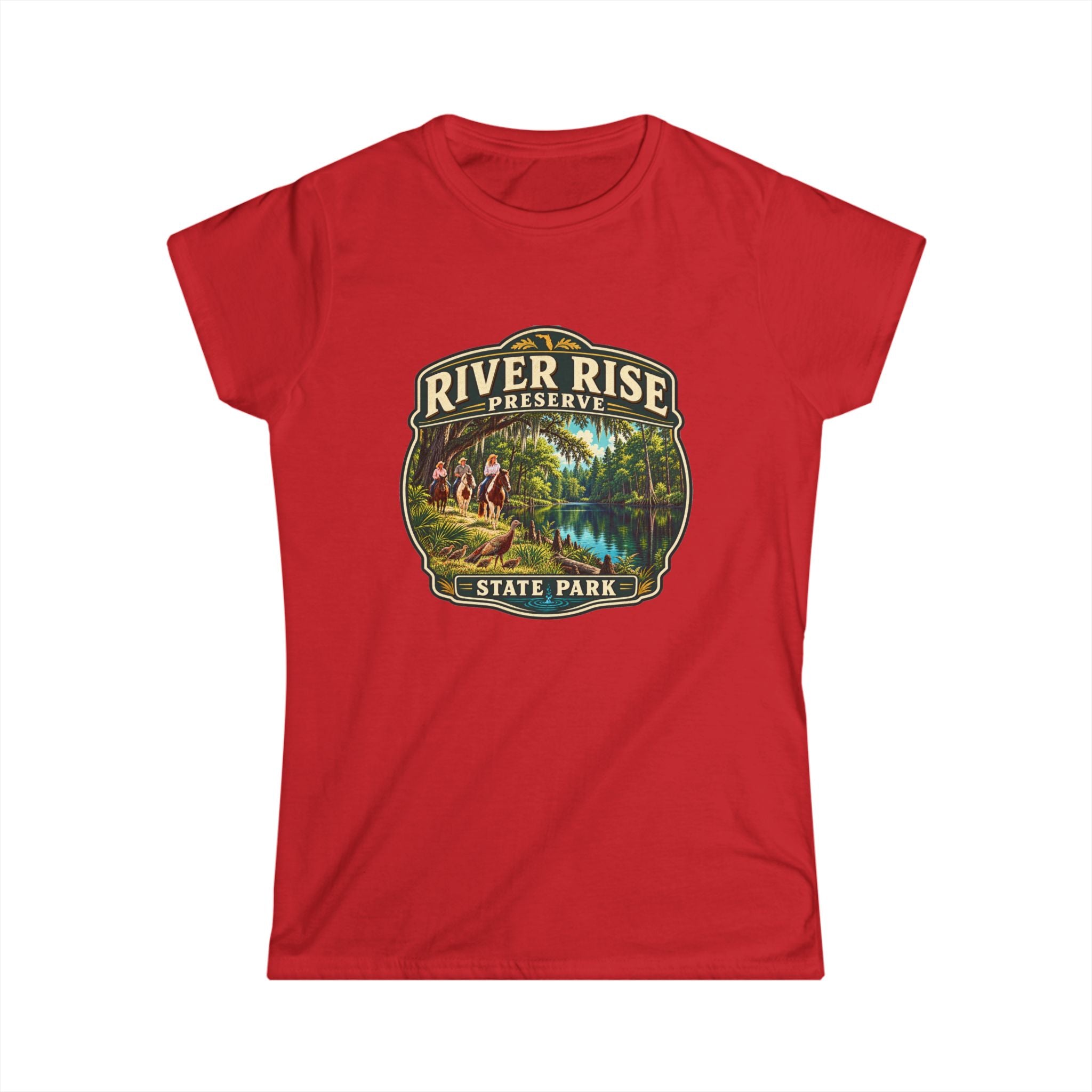 River Rise- Vintage Tee