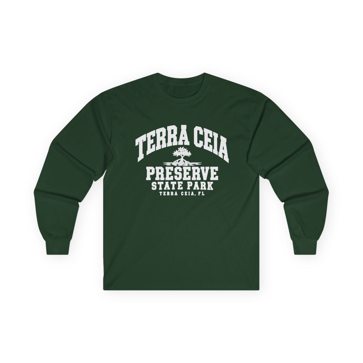 Terra Ceia Preserve State Park Logo- Long Sleeve Tee