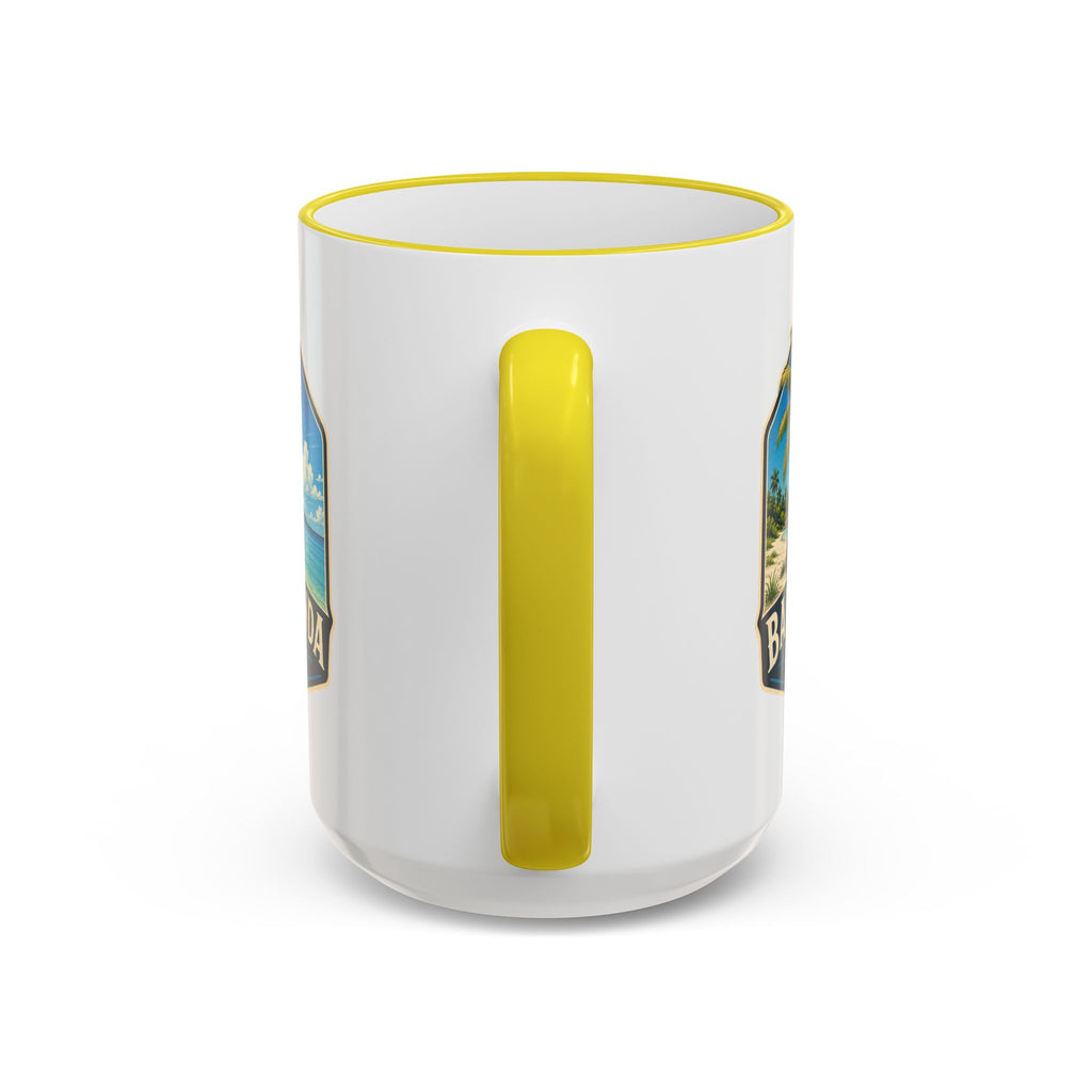 Bahia Honda Vintage Mug — Accent Rim & Handle 11oz/15oz