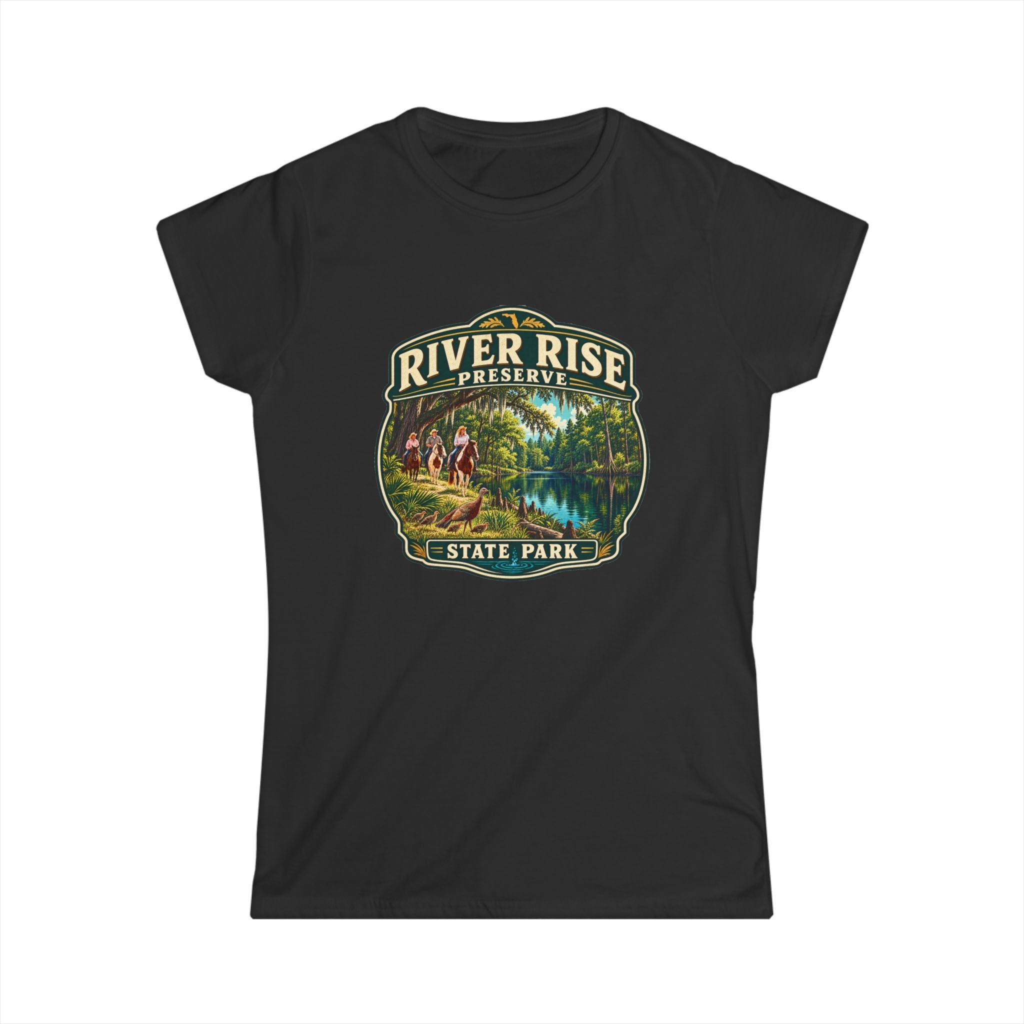 River Rise- Vintage Tee