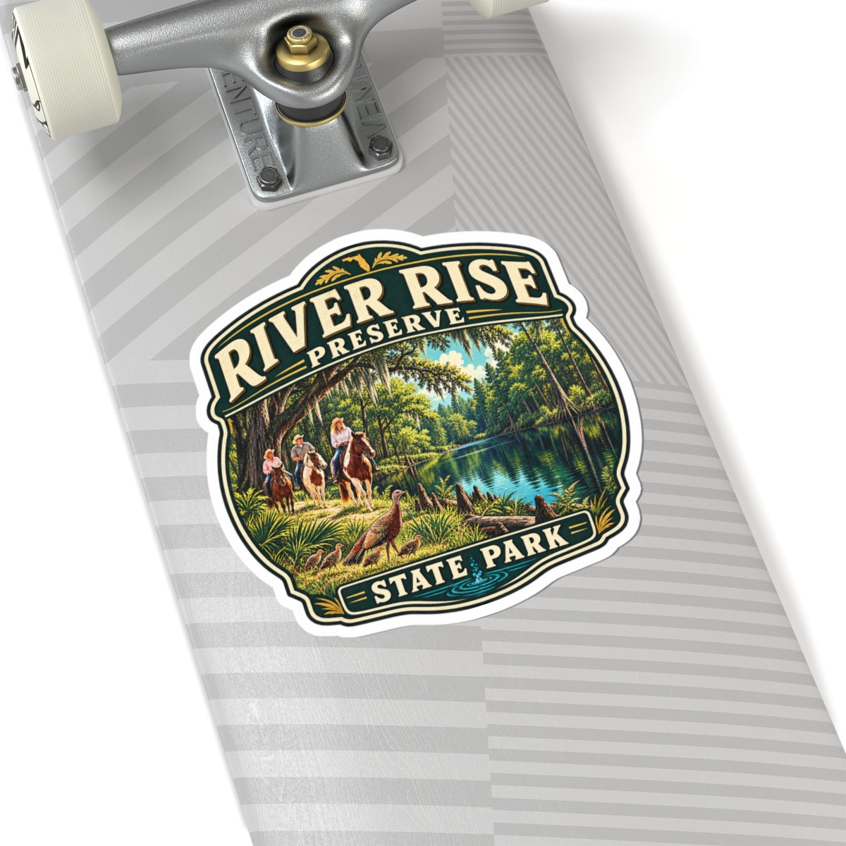 River Rise Preserve State Park Sticker — Scenic River & Equestrian Park Decal