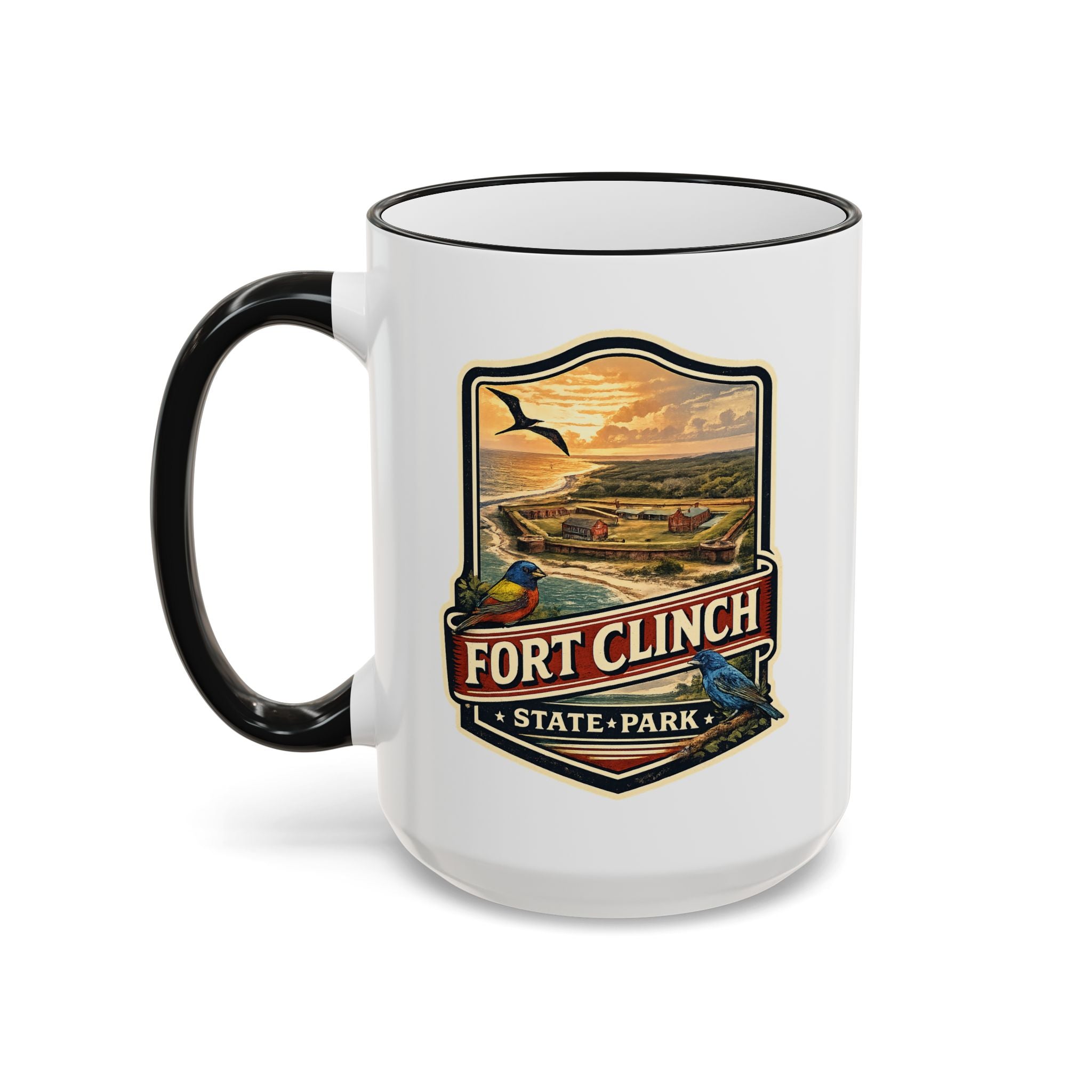 Fort Clinch Accent Rim & Handle 11oz/15oz