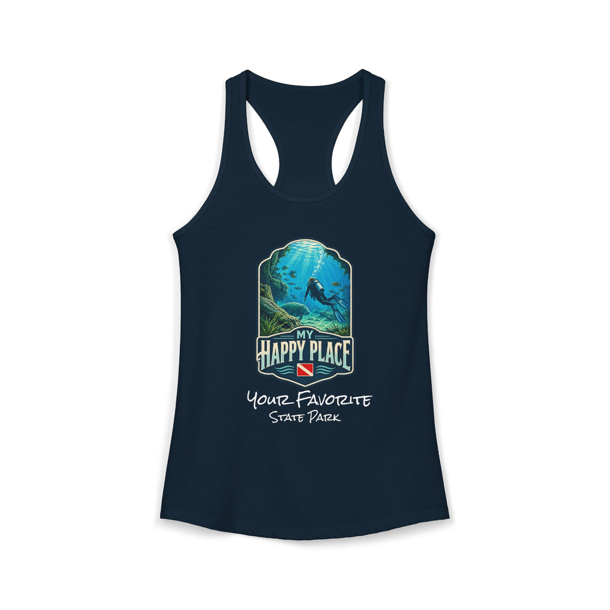 CUSTOMIZABLE Springs Racerback Tank