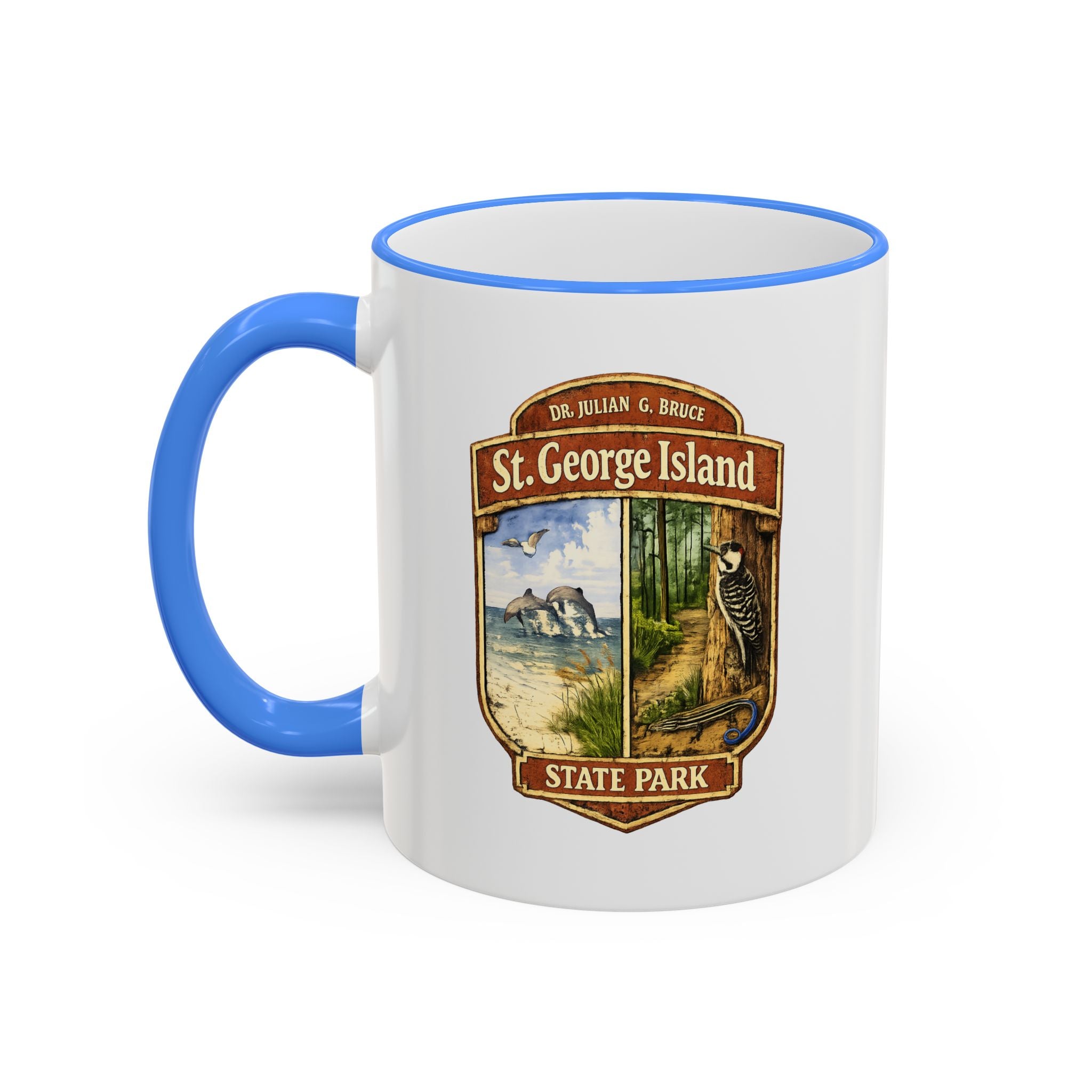 St. George Island Accent Rim & Handle 11oz/15oz