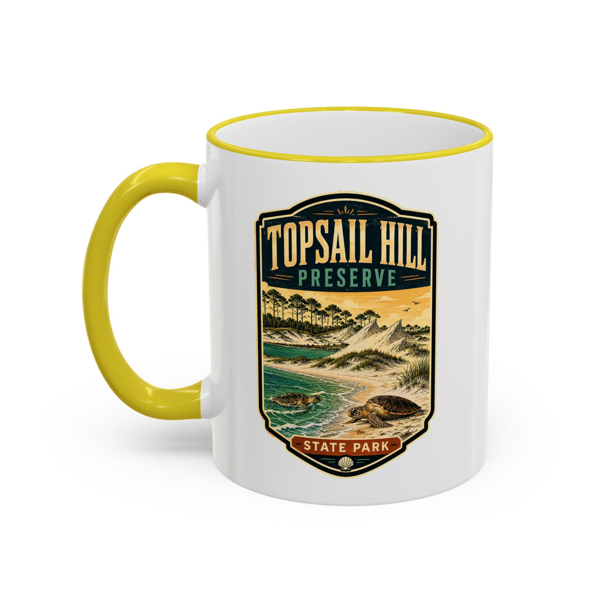 Topsail Hill — Accent Rim & Handle 11oz/15oz