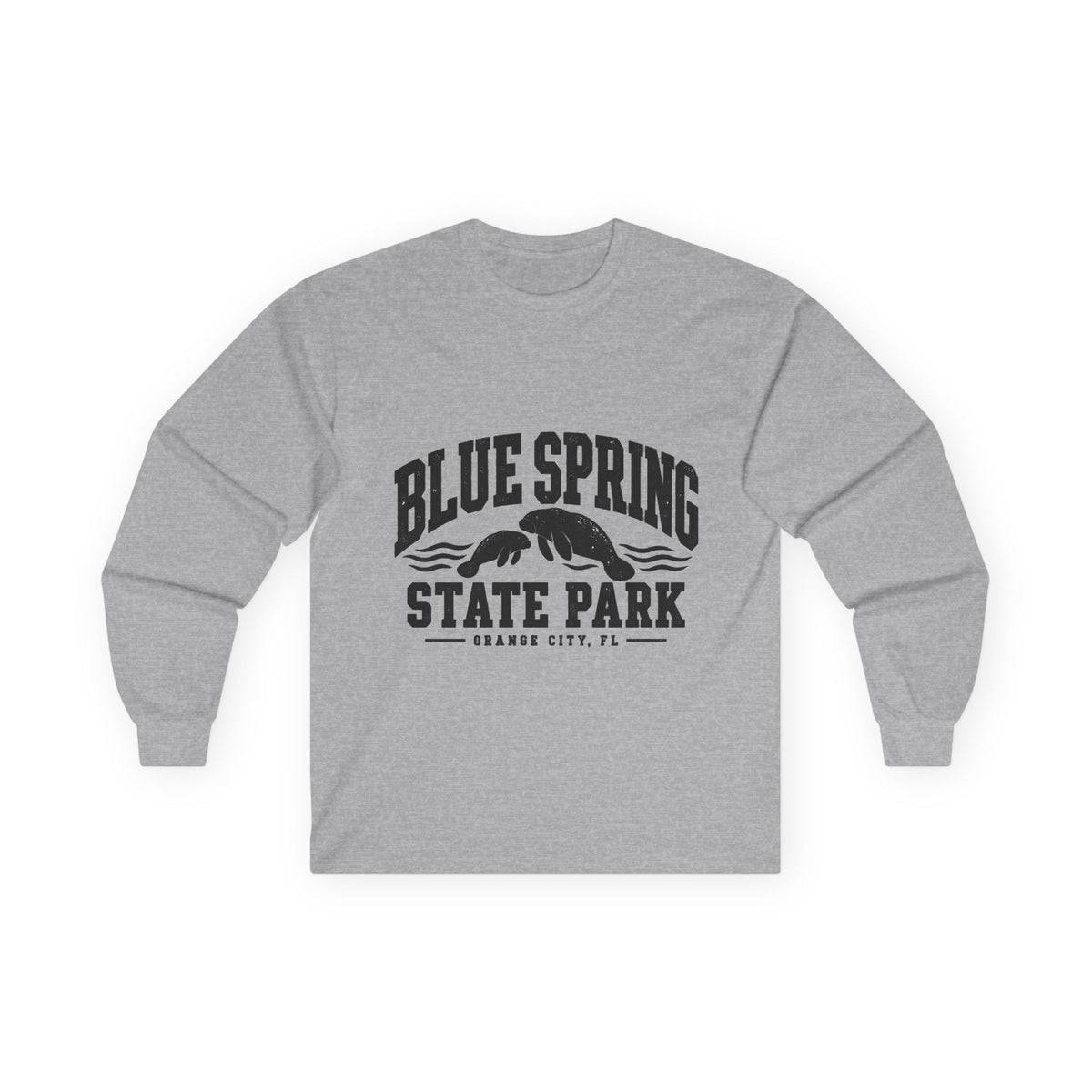 Blue Spring State Park Manatee Design- Destination Logo