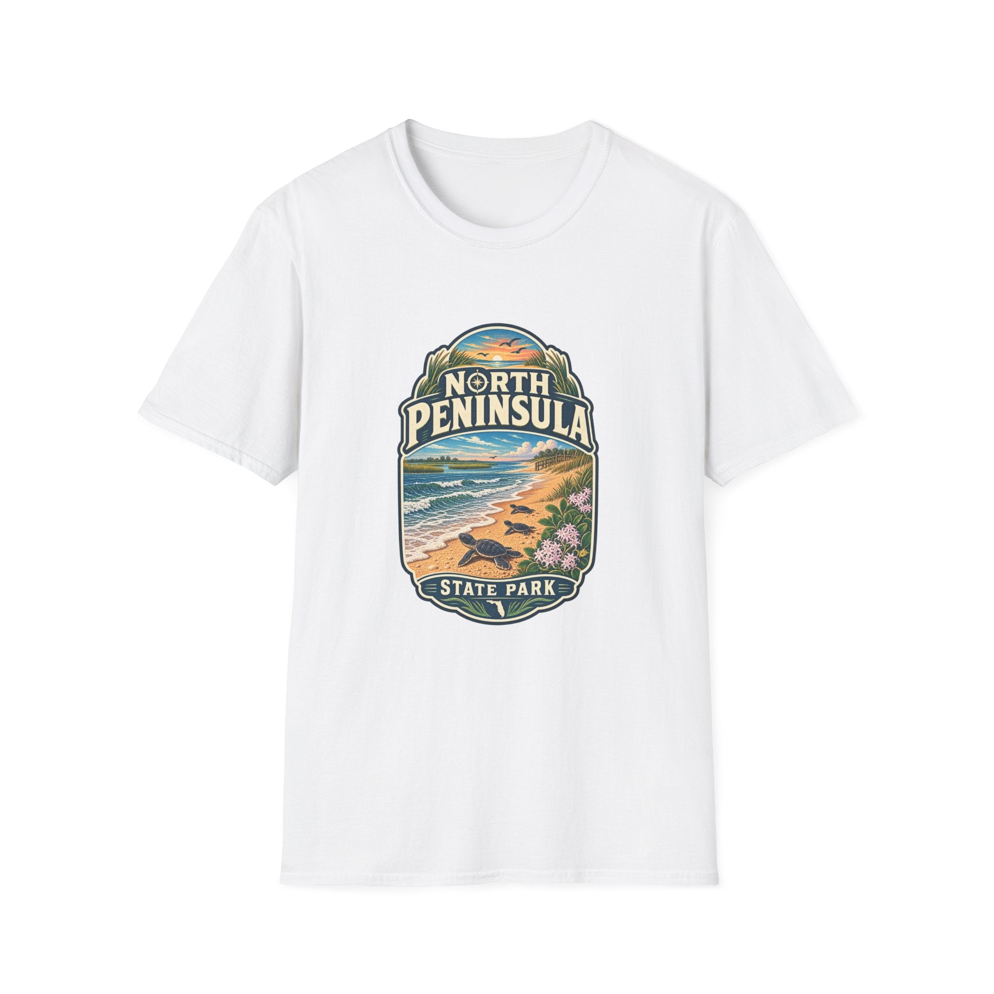 North Peninsula- Retro Tee