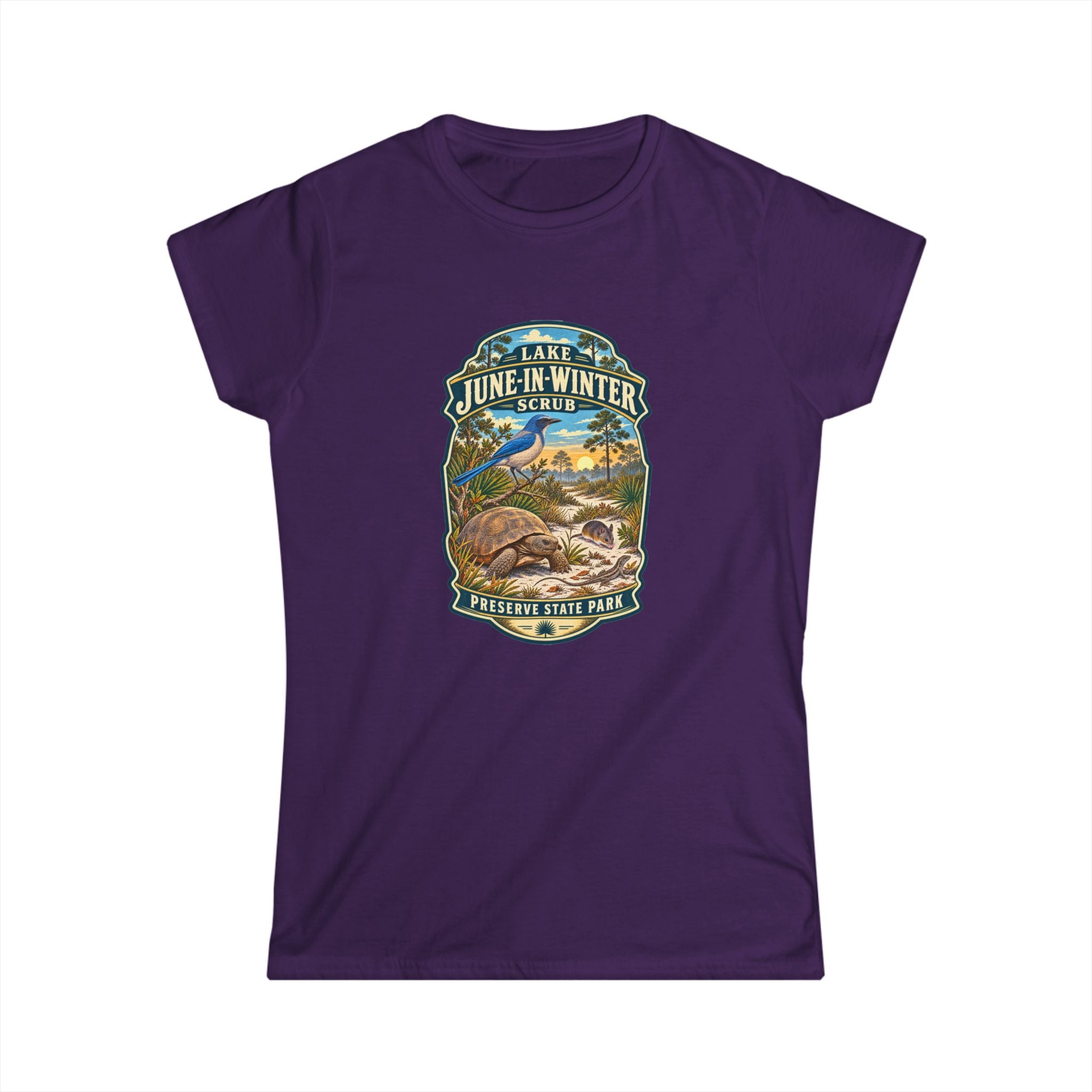 Lake June-in-Winter- Vintage Tee