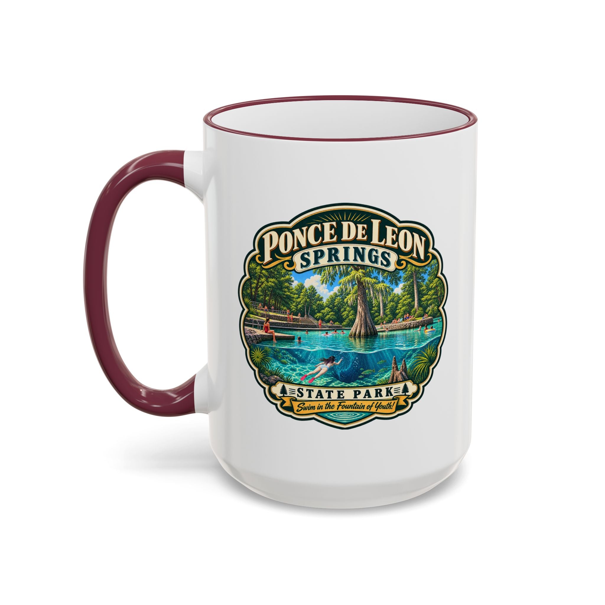 Ponce De Leon Accent Rim & Handle 11oz/15oz