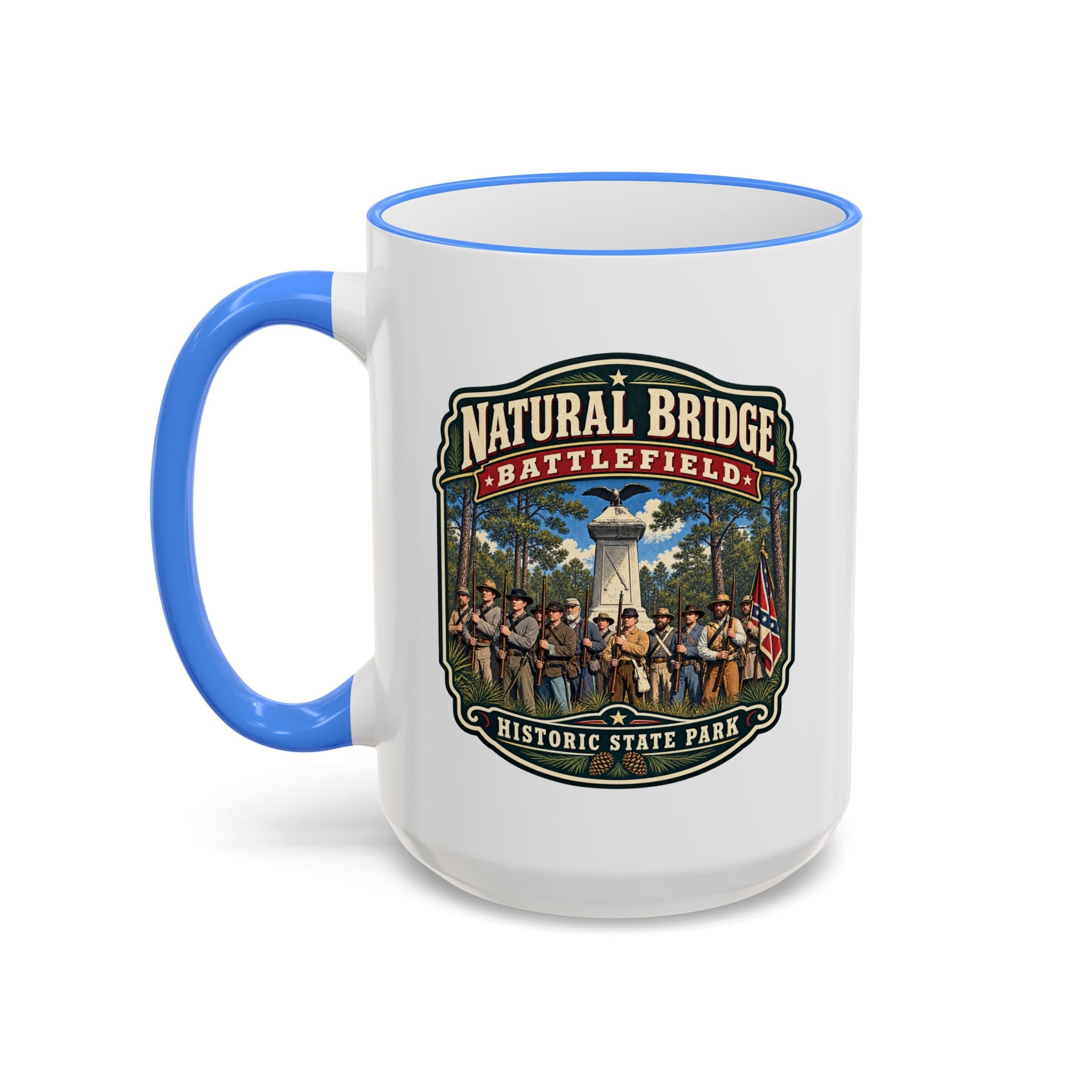 Natural Bridge Accent Rim & Handle 11oz/15oz
