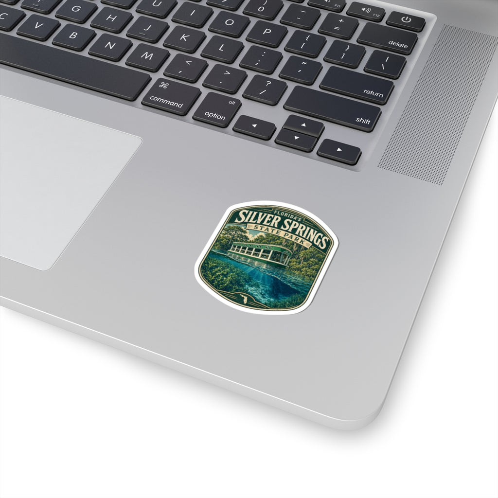 Silver Springs State Park Sticker — Florida Glass-Bottom Boat Badge