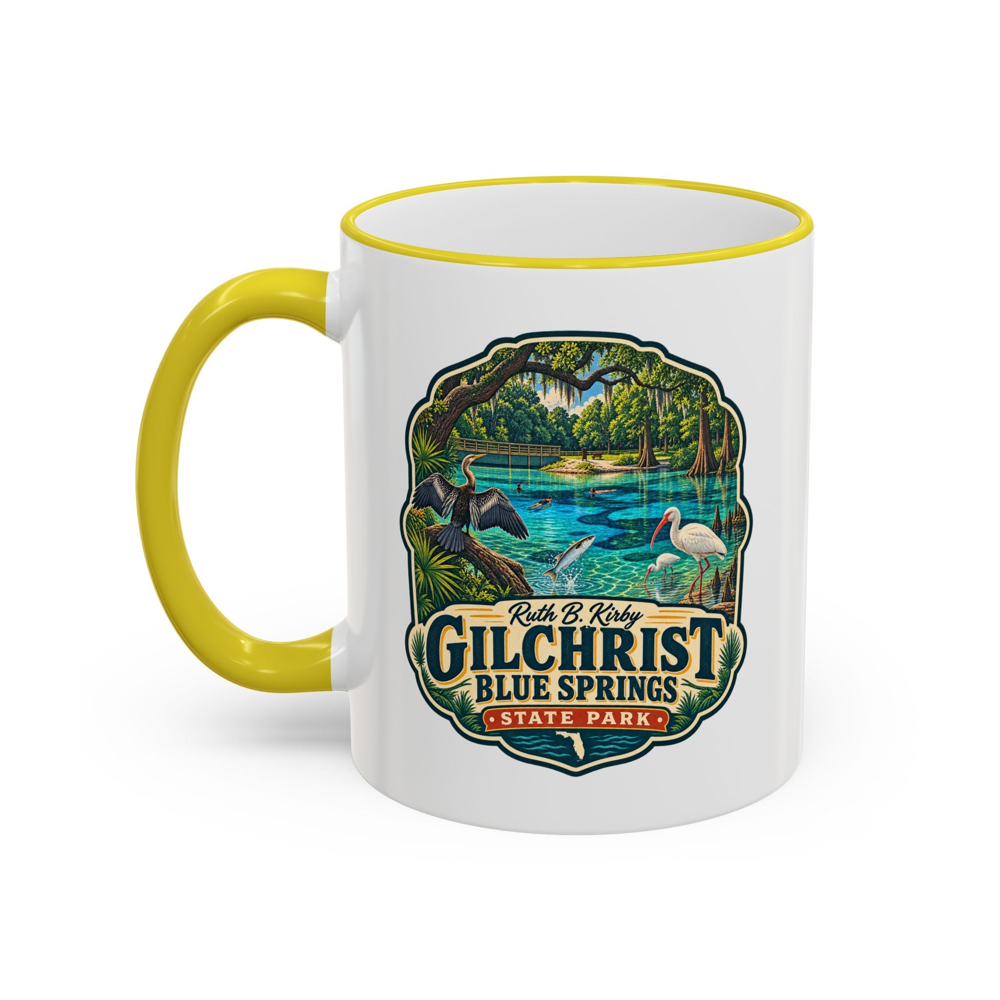 Gilchrist Blue Accent Rim & Handle 11oz/15oz