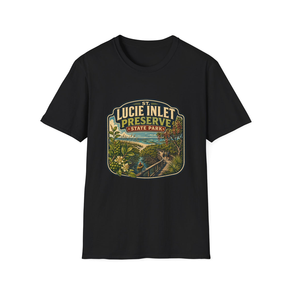 St. Lucie Inlet — Retro Tee