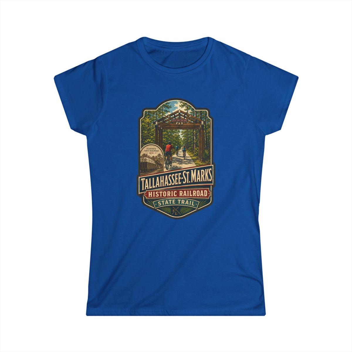 Tallahassee- St. Marks Trail- Vintage Tee