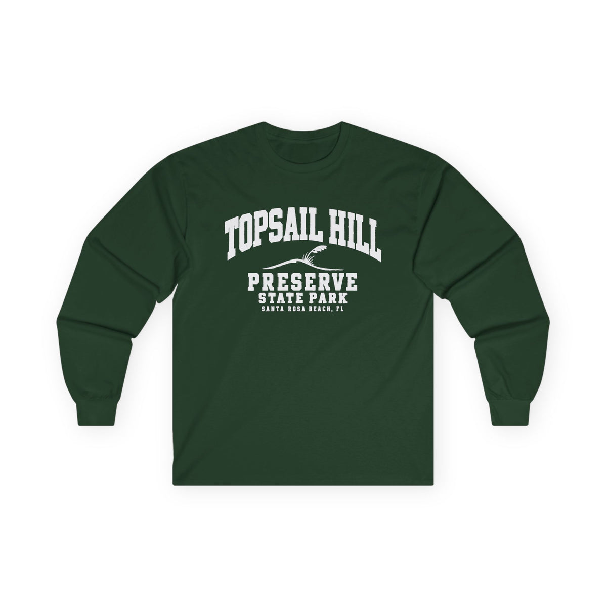 Topsail Hill Preserve State Park Vintage Logo- Long Sleeve Tee
