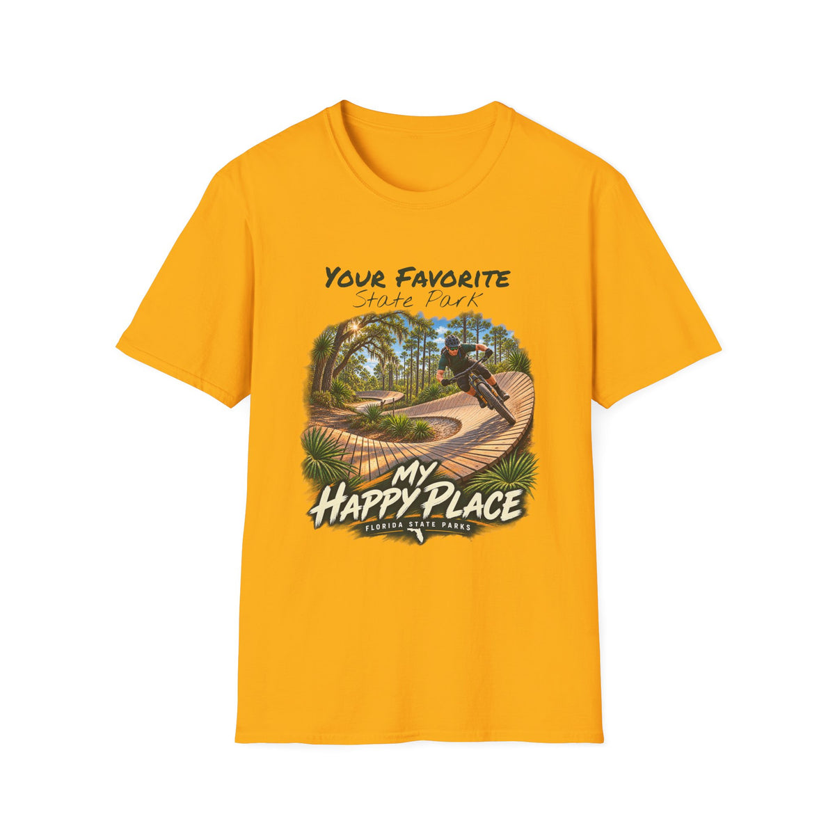 CUSTOMIZABLE Bike Course- Retro Tee